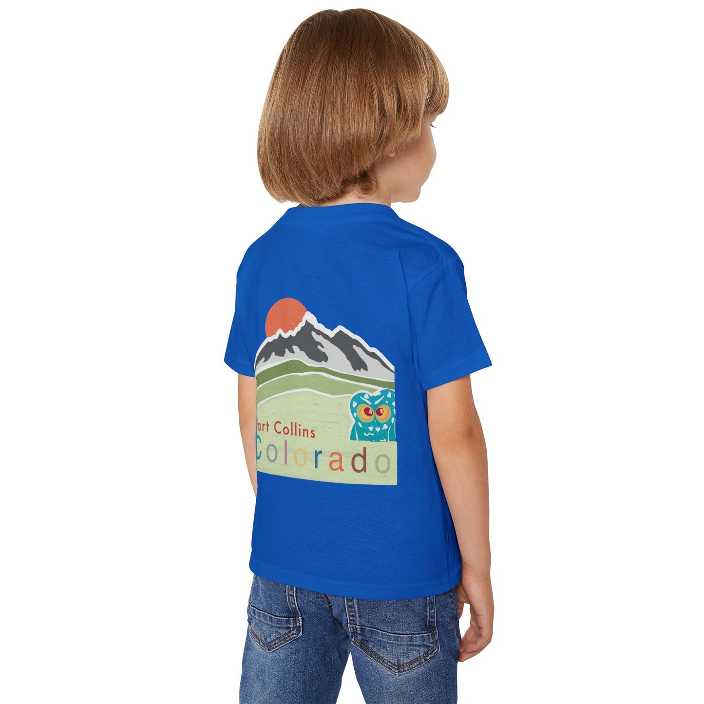Fort Collins Colorado Toddler T-Shirt – Cute Mountain Adventure Design