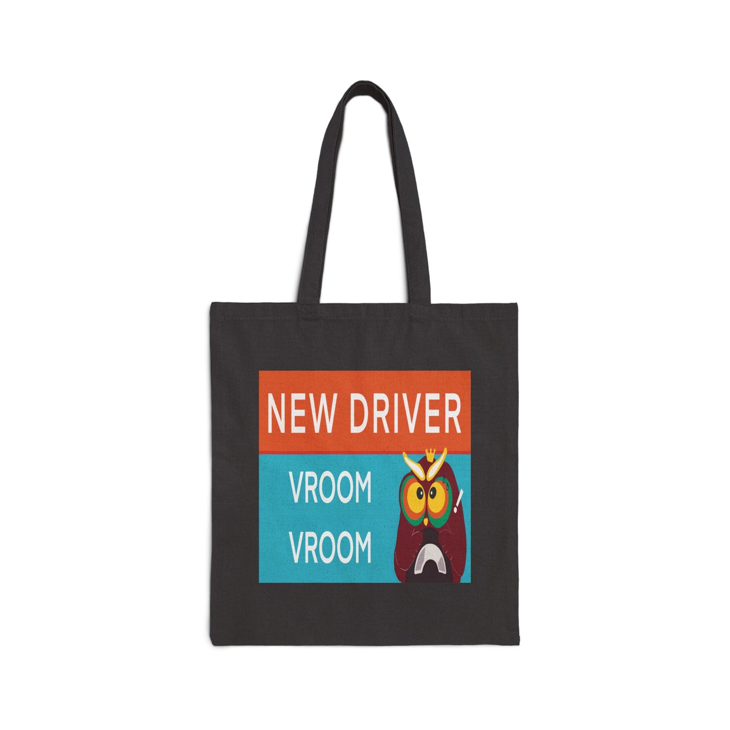 New Driver Tote Bag, Funny Gift for New Car Owners, Cute Shopping Bag, Driving Enthusiast Accessory, Car Lover Tote