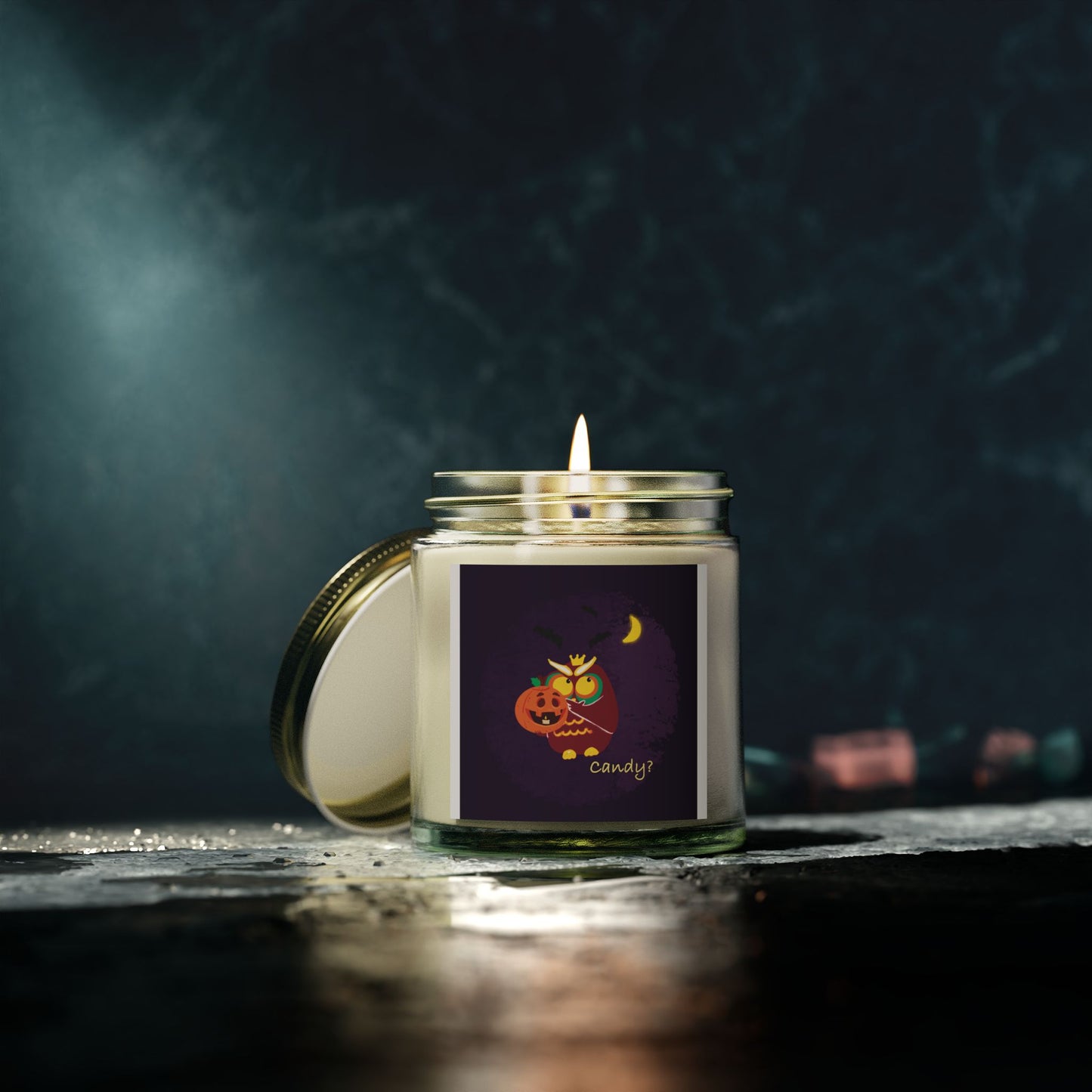 Halloween Scented Candles | Coconut Apricot Wax | Fall Decor, Unique Gifts, Holiday Candles, Spooky Atmosphere, Home Fragrance