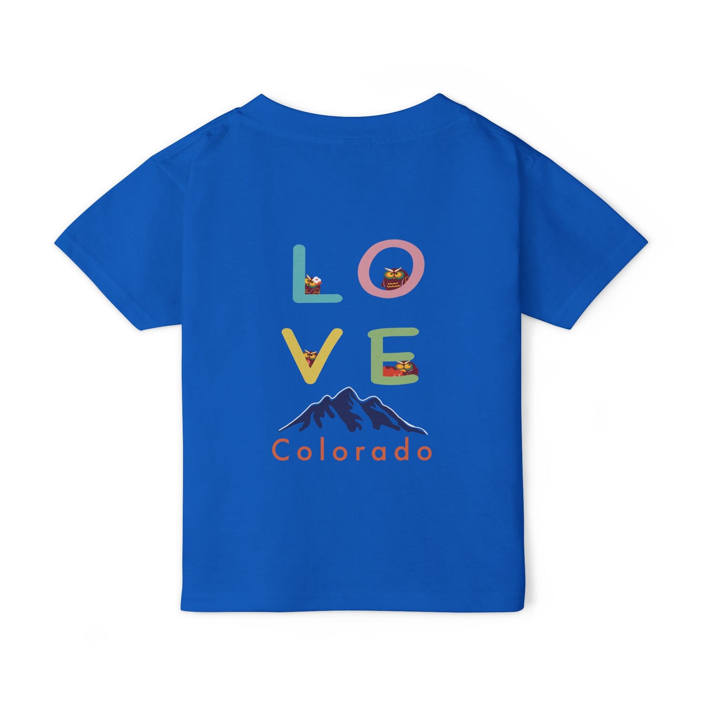 Cute Love Colorado Toddler T-Shirt