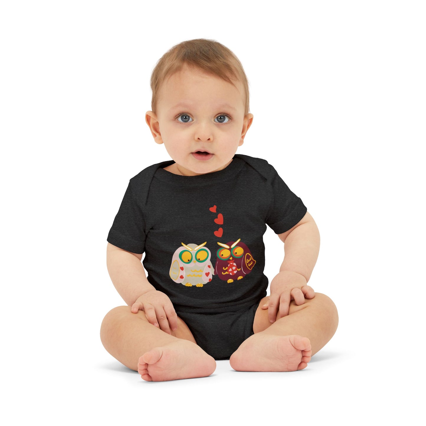 Adorable Owl Love Infant Jersey One Piece - Cute Baby Bodysuit for Baby Showers & Valentine's Day