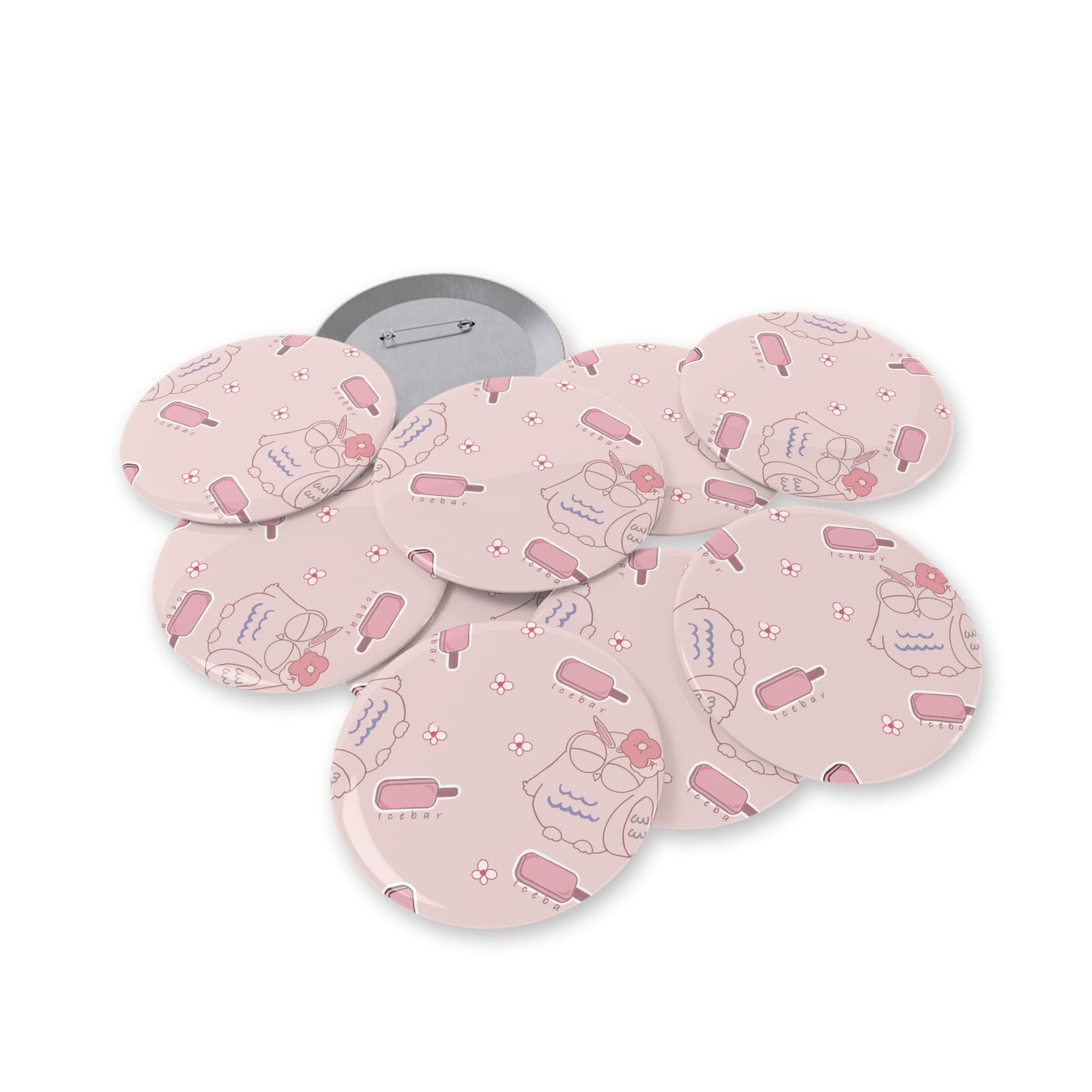Cute Illustrated Round Pins, Kawaii Enamel Pin Set, Cute Button Badges, Trendy Accessories for Jackets, Gifts for Friends