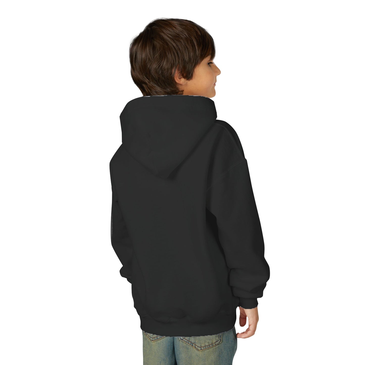 Halloween Youth Hoodie - Spooky Graphic Sweatshirt, Perfect for Fall Fun, Trick-or-Treating, Costume Parties, Cozy Sweater
