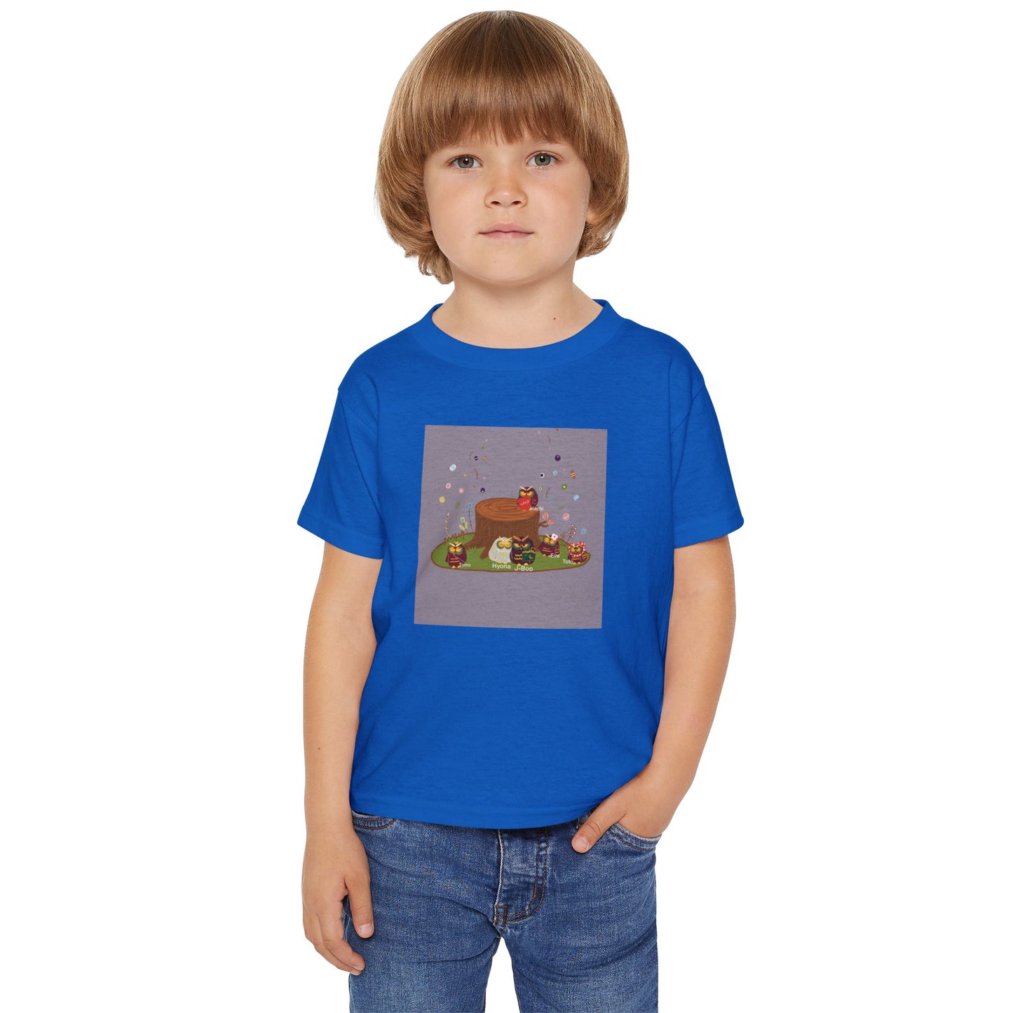 Playful Toddler T-Shirt with Fun Cake Design