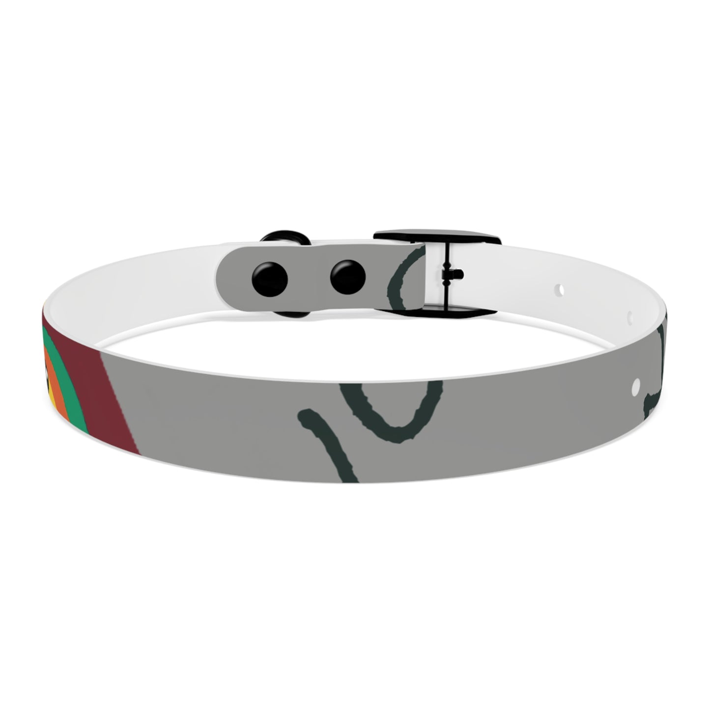Stylish Dog Collar with Colorful Design, Pet Accessory, Adjustable Pet Collar, Dog Fashion, Unique Dog Gift
