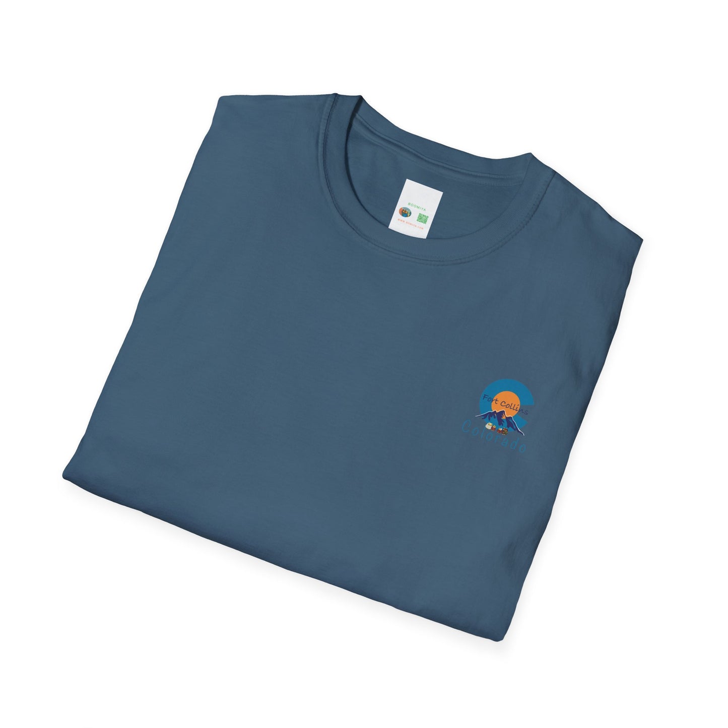 Fort Collins Colorado Unisex T-Shirt | Softstyle Tee for Travel Lovers, Adventure Seekers, and Summer Days, Gift for Nature Enthusiasts