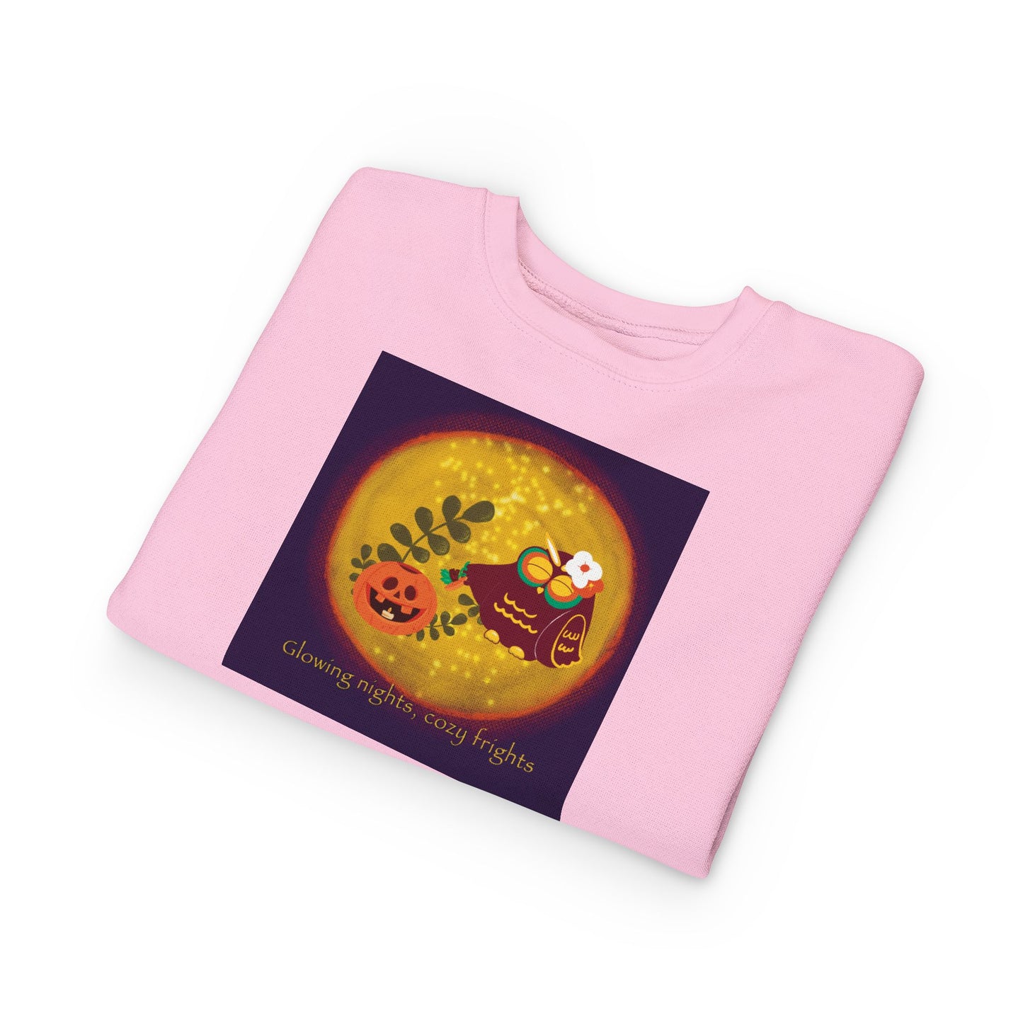 Cozy Halloween Toddler Sweatshirt, Adorable Kids Fall Fashion, Pumpkin Design, Perfect for Autumn Celebrations, Cute Gift Idea