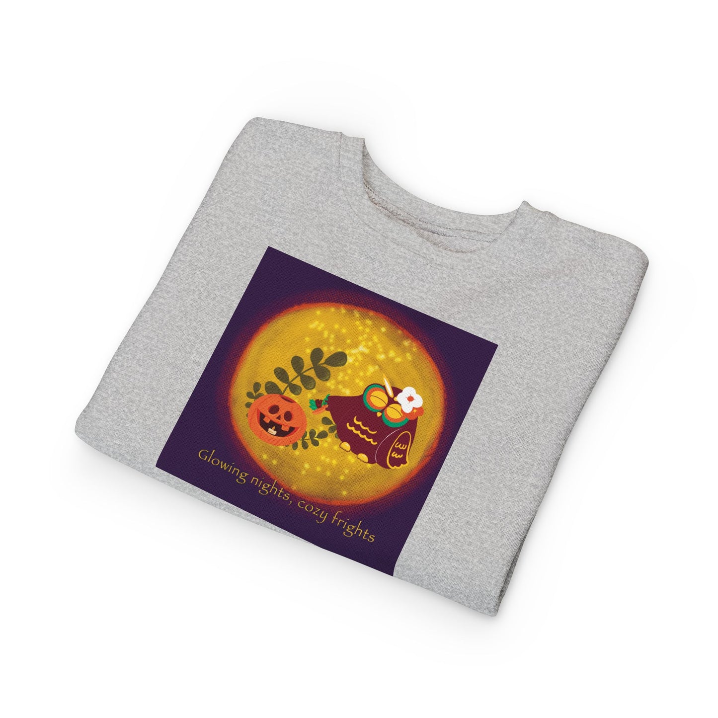 Cozy Halloween Toddler Sweatshirt, Adorable Kids Fall Fashion, Pumpkin Design, Perfect for Autumn Celebrations, Cute Gift Idea