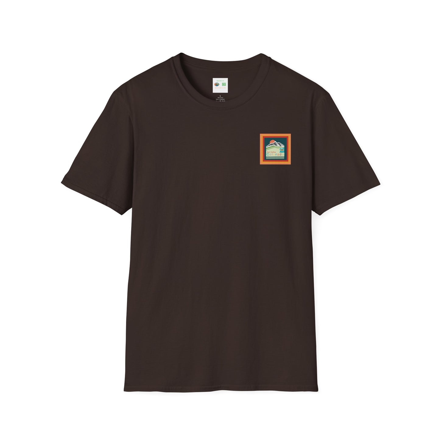 Fort Collins Colorado T-Shirt, Unisex Graphic Tee, Casual Travel Shirt, Vintage Style Apparel, Outdoor Adventure Clothing