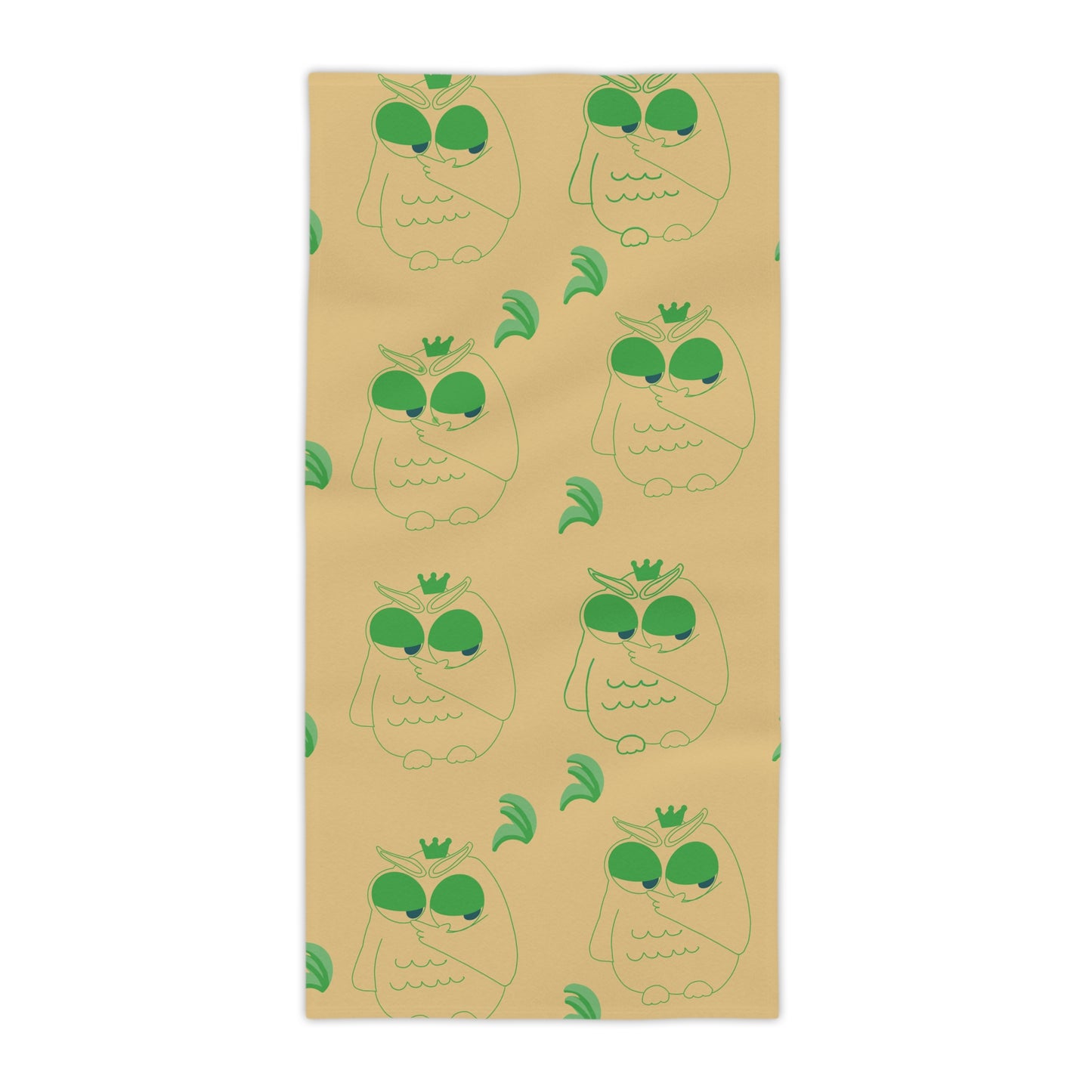 Chic Owl Beach Towels, Fun Summer Accessories, Poolside Essentials, Vibrant Outdoor Gear, Unique Gift Idea, Stylish Summer Decor