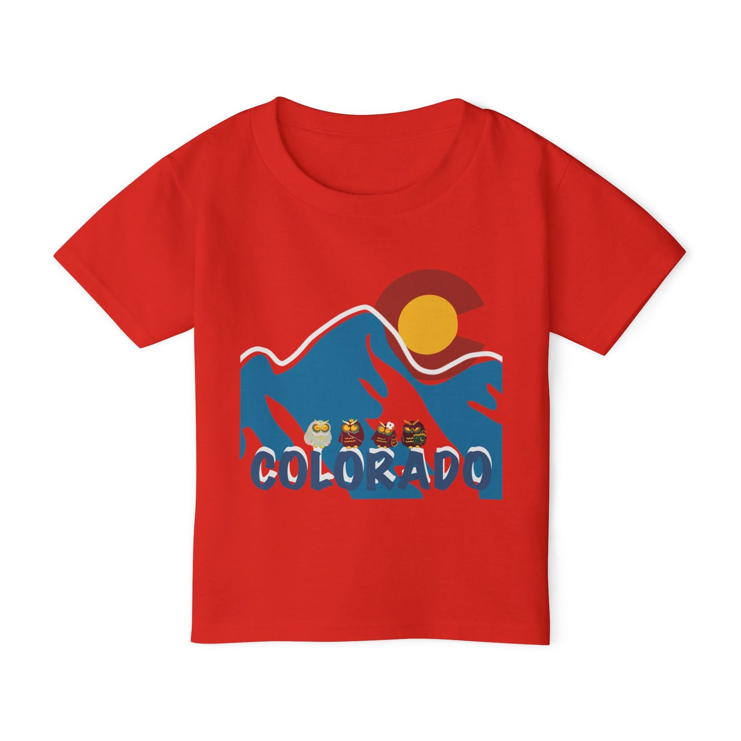 Colorado Mountains Toddler T-shirt, Kids Outdoor Adventure Tee, Childrens Clothing, Travel Gear for Kids, Colorado Souvenir, Birthday Gift