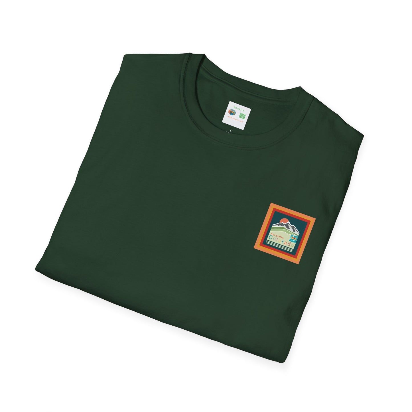 Fort Collins Colorado T-Shirt, Unisex Graphic Tee, Casual Travel Shirt, Vintage Style Apparel, Outdoor Adventure Clothing