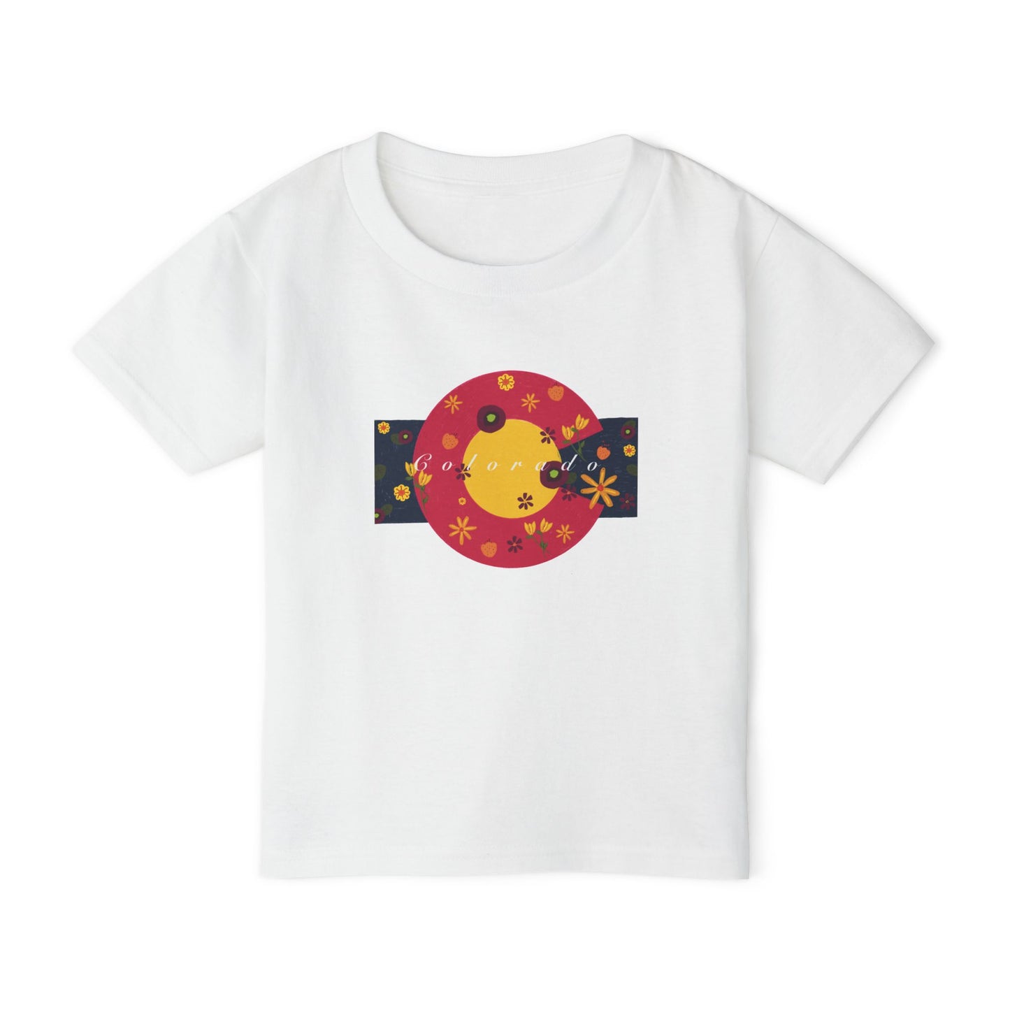 Whimsical Floral Toddler T-shirt, Cute Kids Tee, Spring Apparel, Birthday Gift, Little Ones, Playful Style