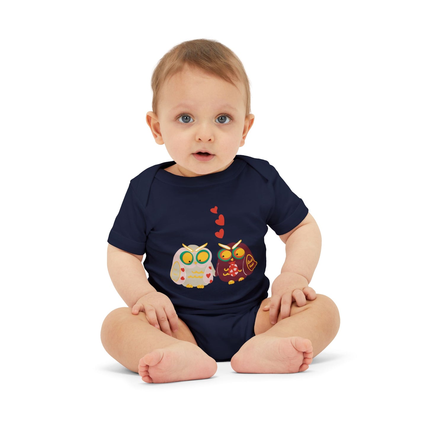 Adorable Owl Love Infant Jersey One Piece - Cute Baby Bodysuit for Baby Showers & Valentine's Day