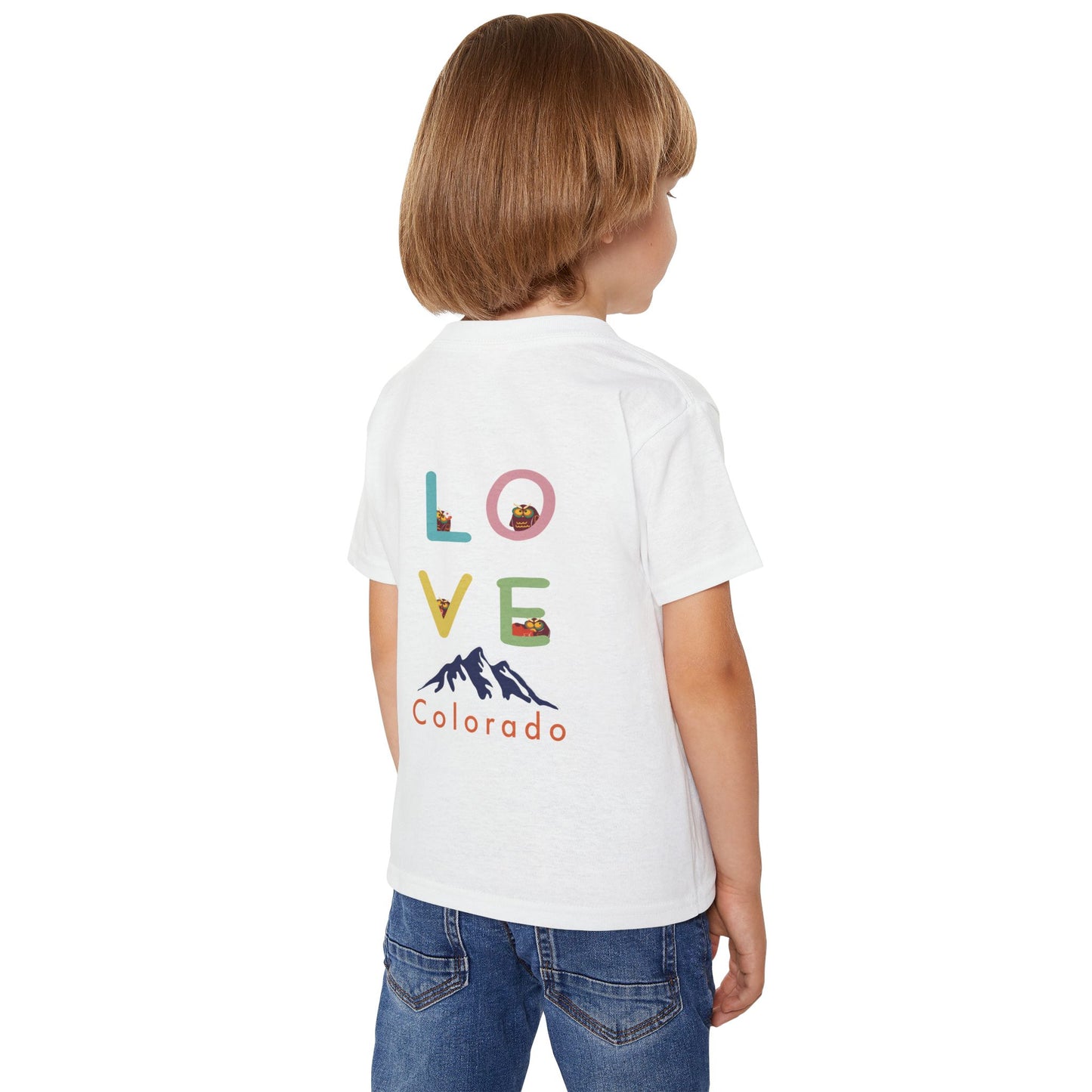 Cute Love Colorado Toddler T-Shirt