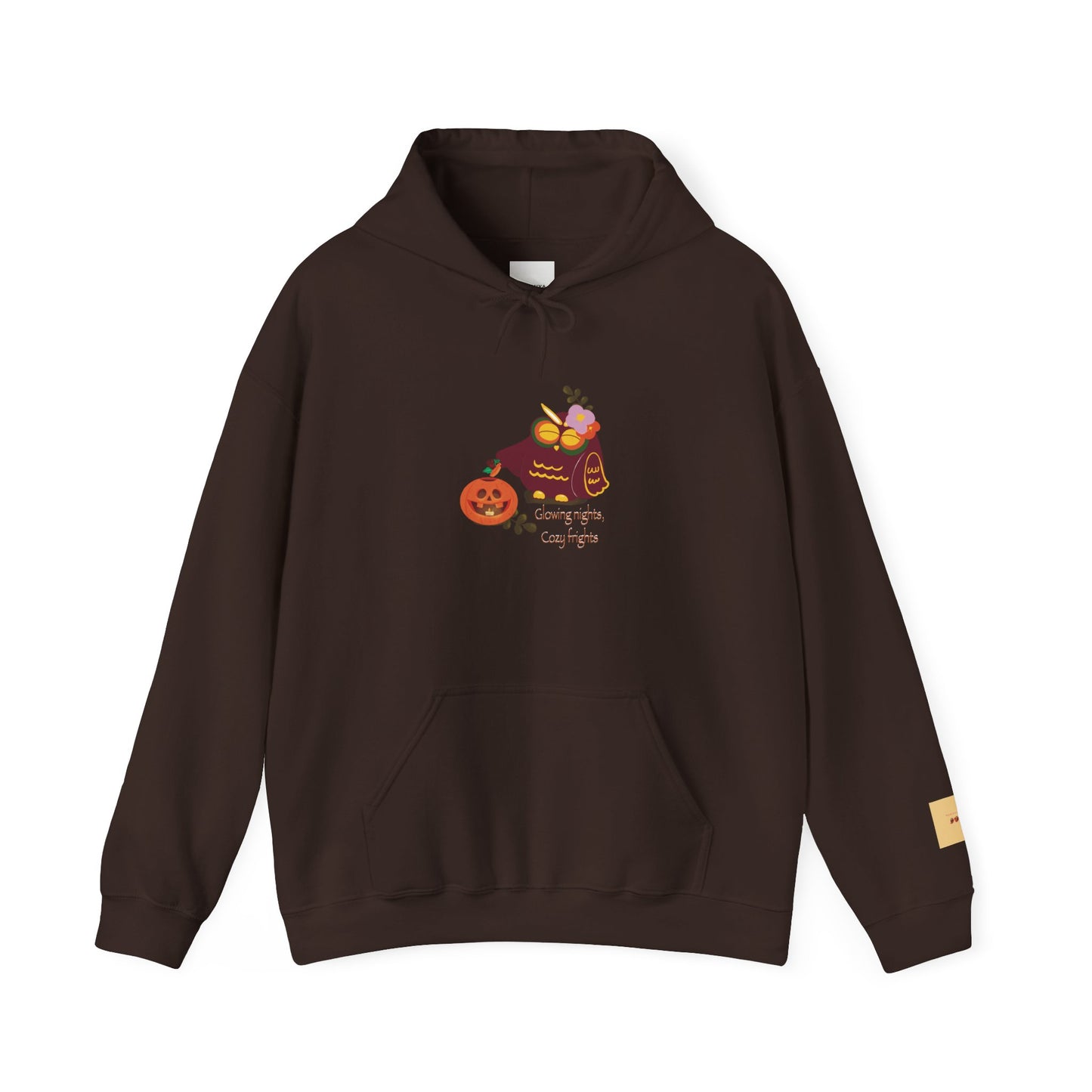 Cozy Halloween Cake Hoodie, Unisex Sweatshirt, Fall Fashion, Pumpkin Spice, Cute Autumn Apparel, Seasonal Gift