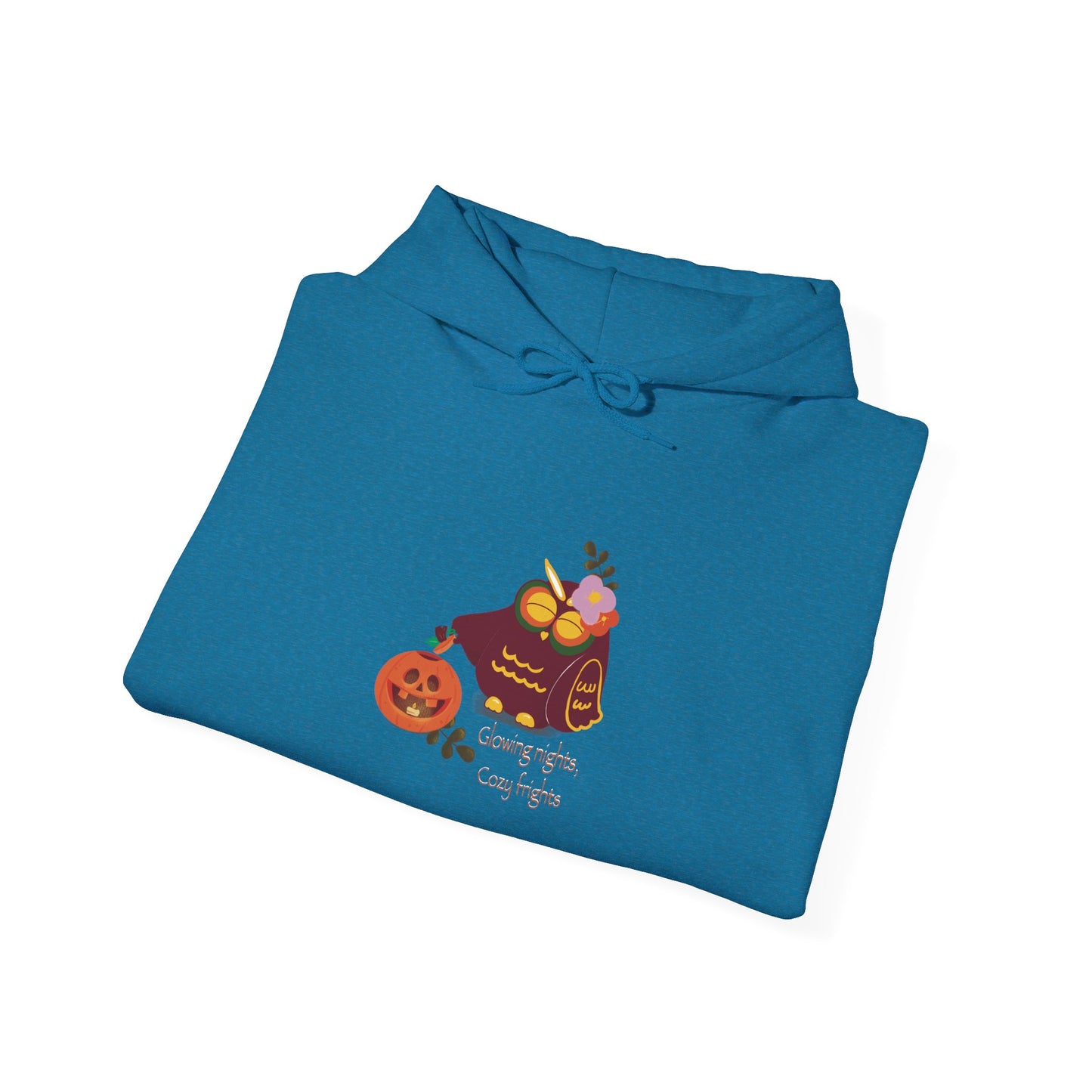 Cozy Halloween Cake Hoodie, Unisex Sweatshirt, Fall Fashion, Pumpkin Spice, Cute Autumn Apparel, Seasonal Gift