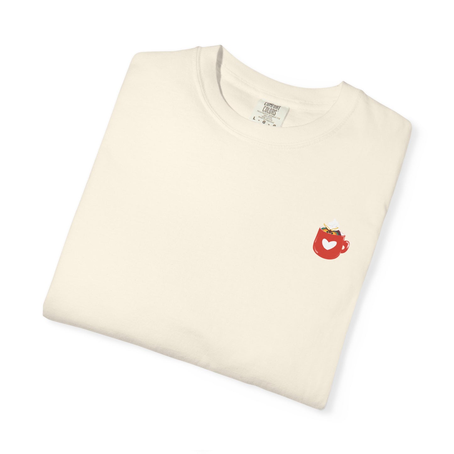 Playful Heart Unisex Garment-Dyed T-Shirt