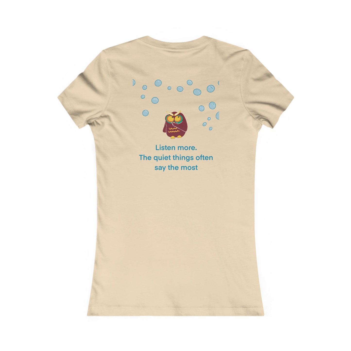 Listen More Inspirational Tee | Women's Favorite T-Shirt, Motivational Apparel, Thoughtful Gift, Casual Wear, Positive Vibes