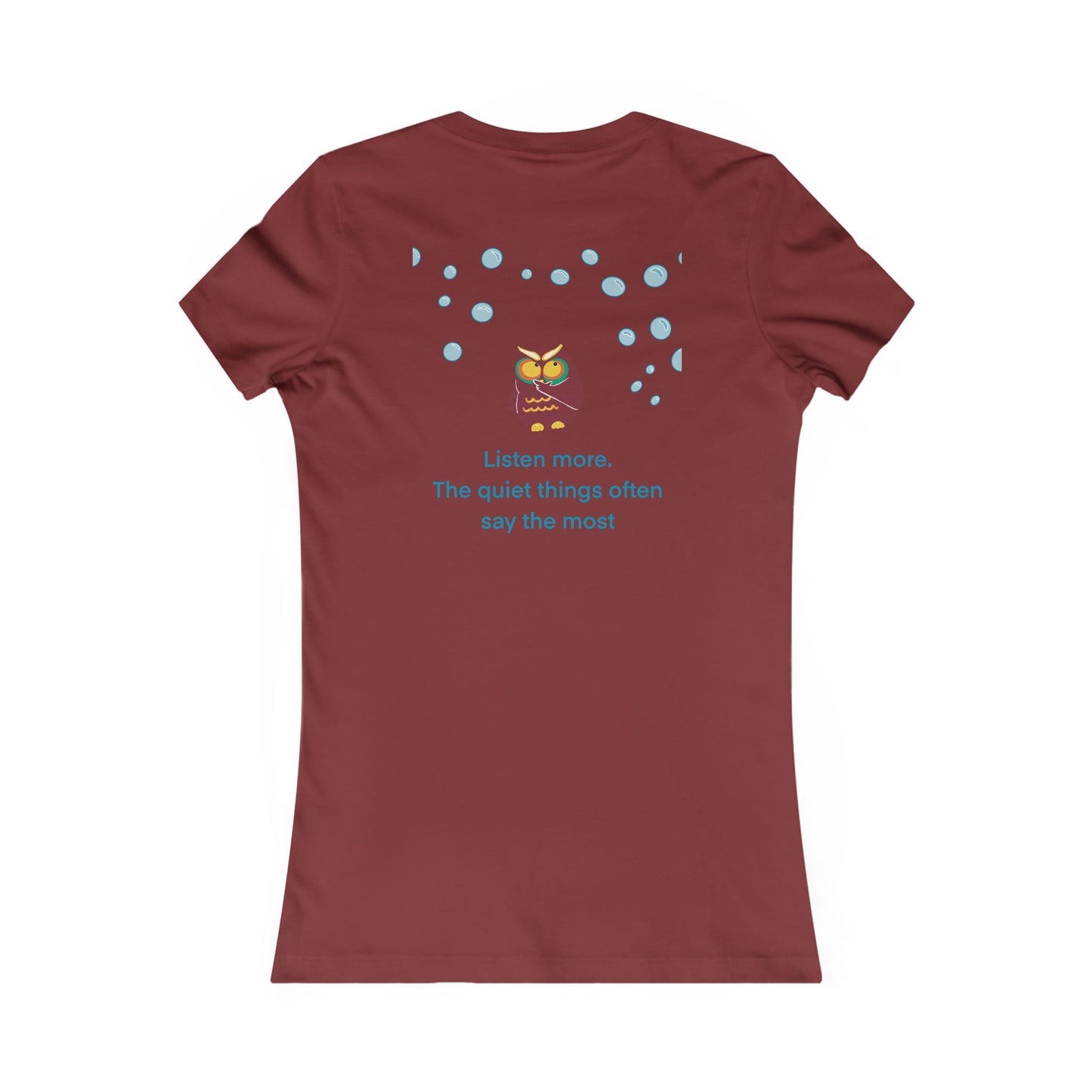 Listen More Inspirational Tee | Women's Favorite T-Shirt, Motivational Apparel, Thoughtful Gift, Casual Wear, Positive Vibes