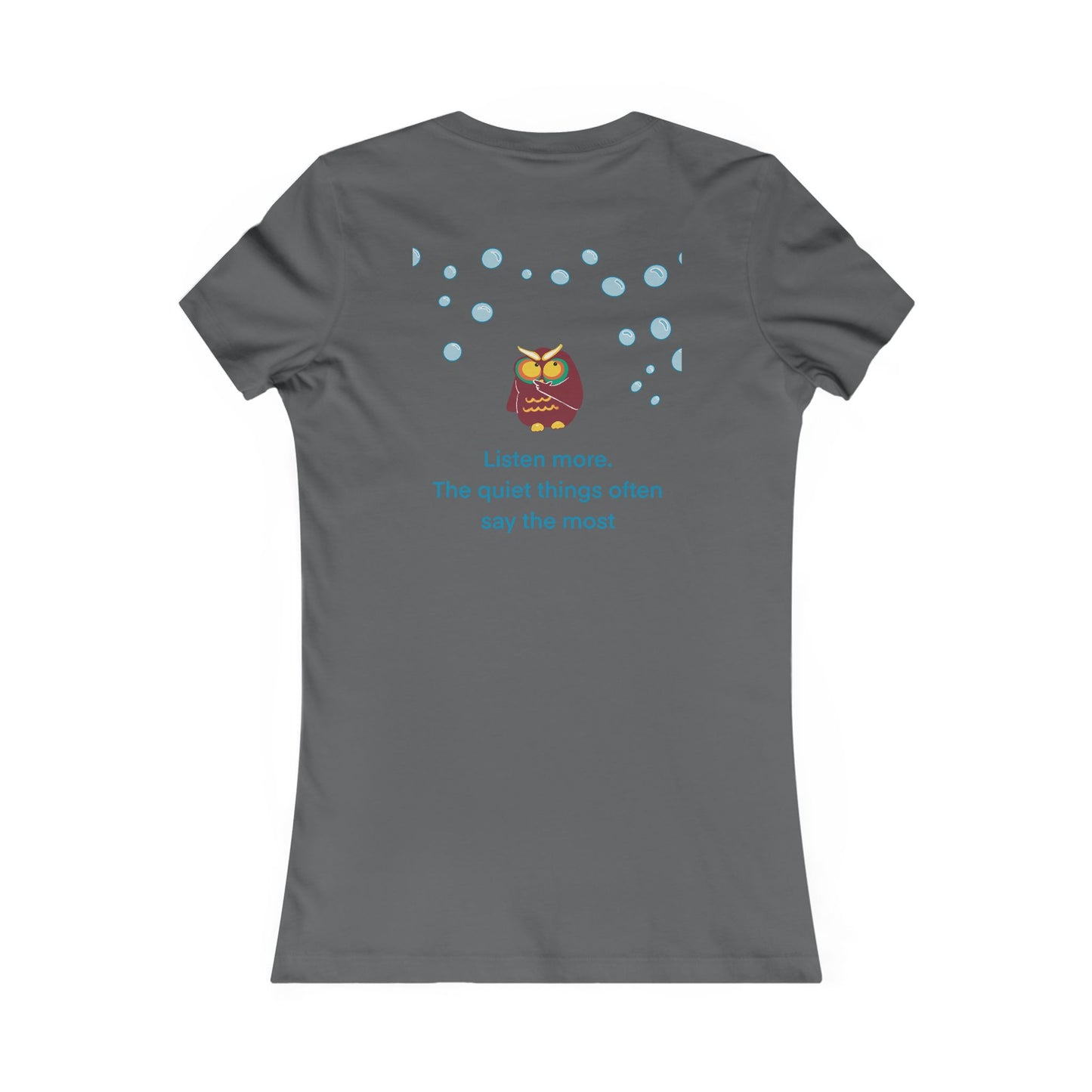 Listen More Inspirational Tee | Women's Favorite T-Shirt, Motivational Apparel, Thoughtful Gift, Casual Wear, Positive Vibes