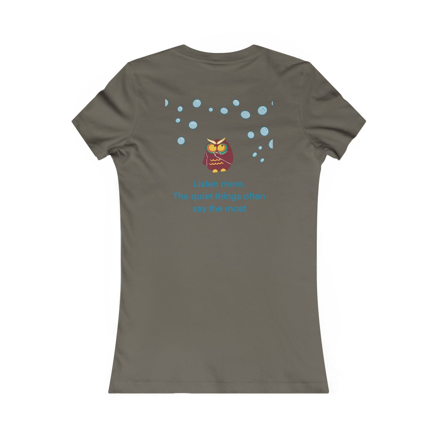 Listen More Inspirational Tee | Women's Favorite T-Shirt, Motivational Apparel, Thoughtful Gift, Casual Wear, Positive Vibes
