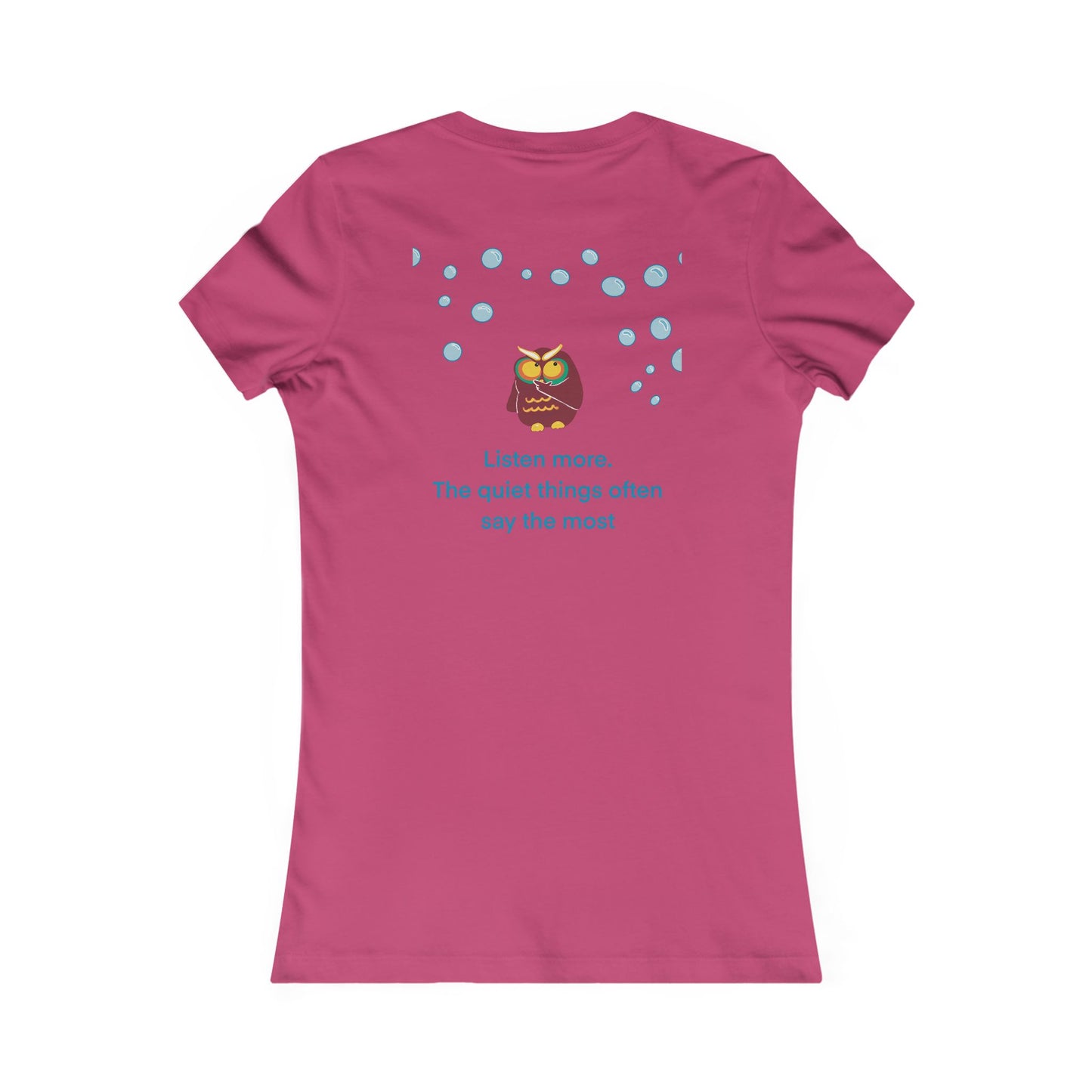Listen More Inspirational Tee | Women's Favorite T-Shirt, Motivational Apparel, Thoughtful Gift, Casual Wear, Positive Vibes