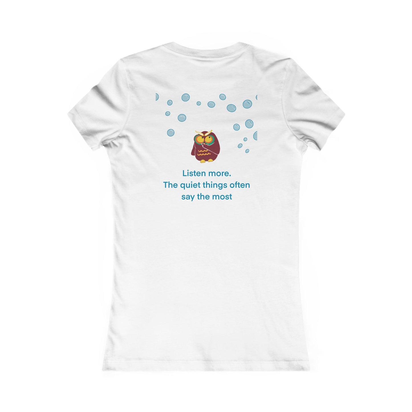 Listen More Inspirational Tee | Women's Favorite T-Shirt, Motivational Apparel, Thoughtful Gift, Casual Wear, Positive Vibes