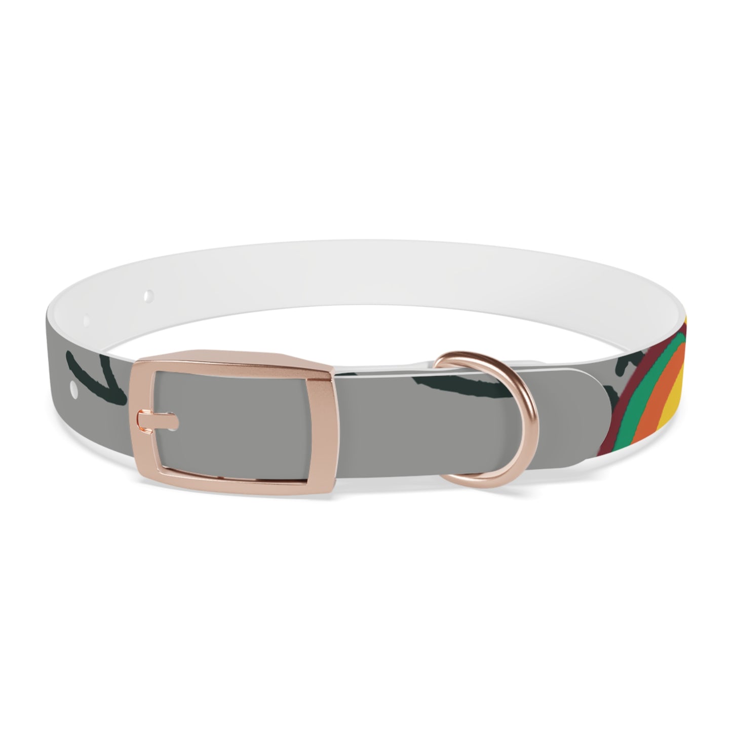 Stylish Dog Collar with Colorful Design, Pet Accessory, Adjustable Pet Collar, Dog Fashion, Unique Dog Gift