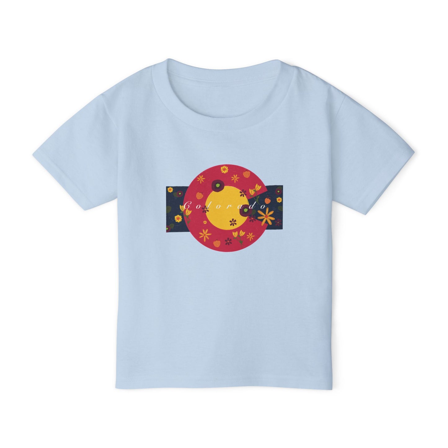Whimsical Floral Toddler T-shirt, Cute Kids Tee, Spring Apparel, Birthday Gift, Little Ones, Playful Style