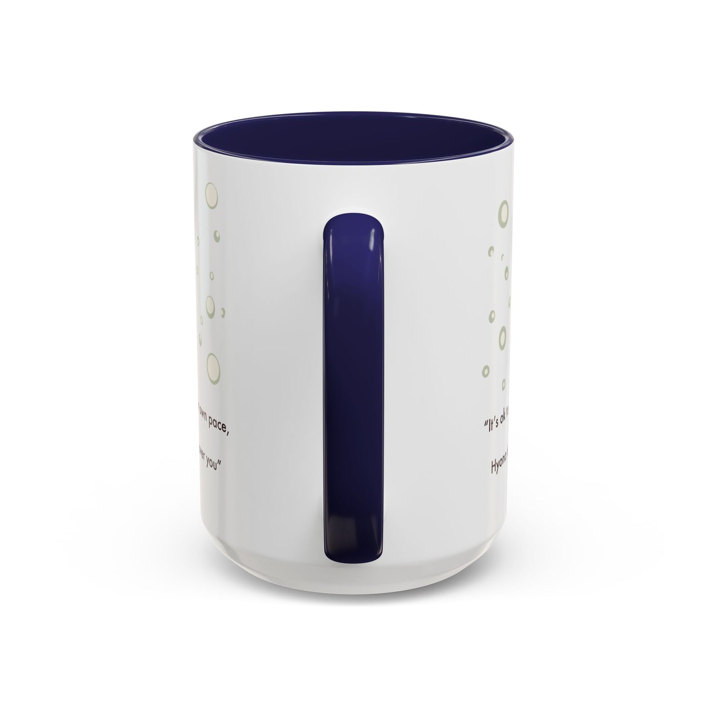 Inspirational Owl Coffee Mug - Relaxing Gift for Coffee Lovers, Motivational Drinkware, Cute Home Decor, Self-Care Reminder