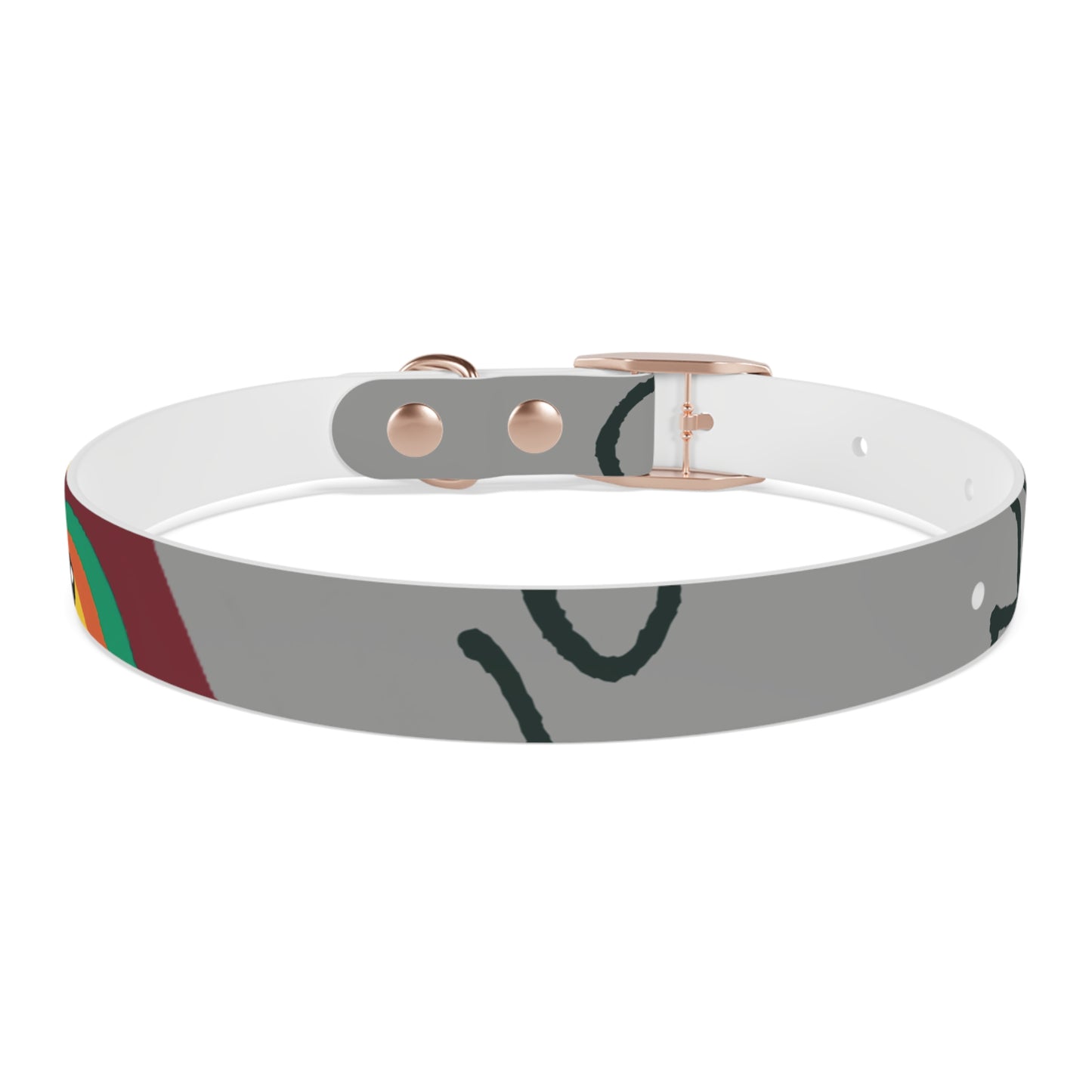 Stylish Dog Collar with Colorful Design, Pet Accessory, Adjustable Pet Collar, Dog Fashion, Unique Dog Gift