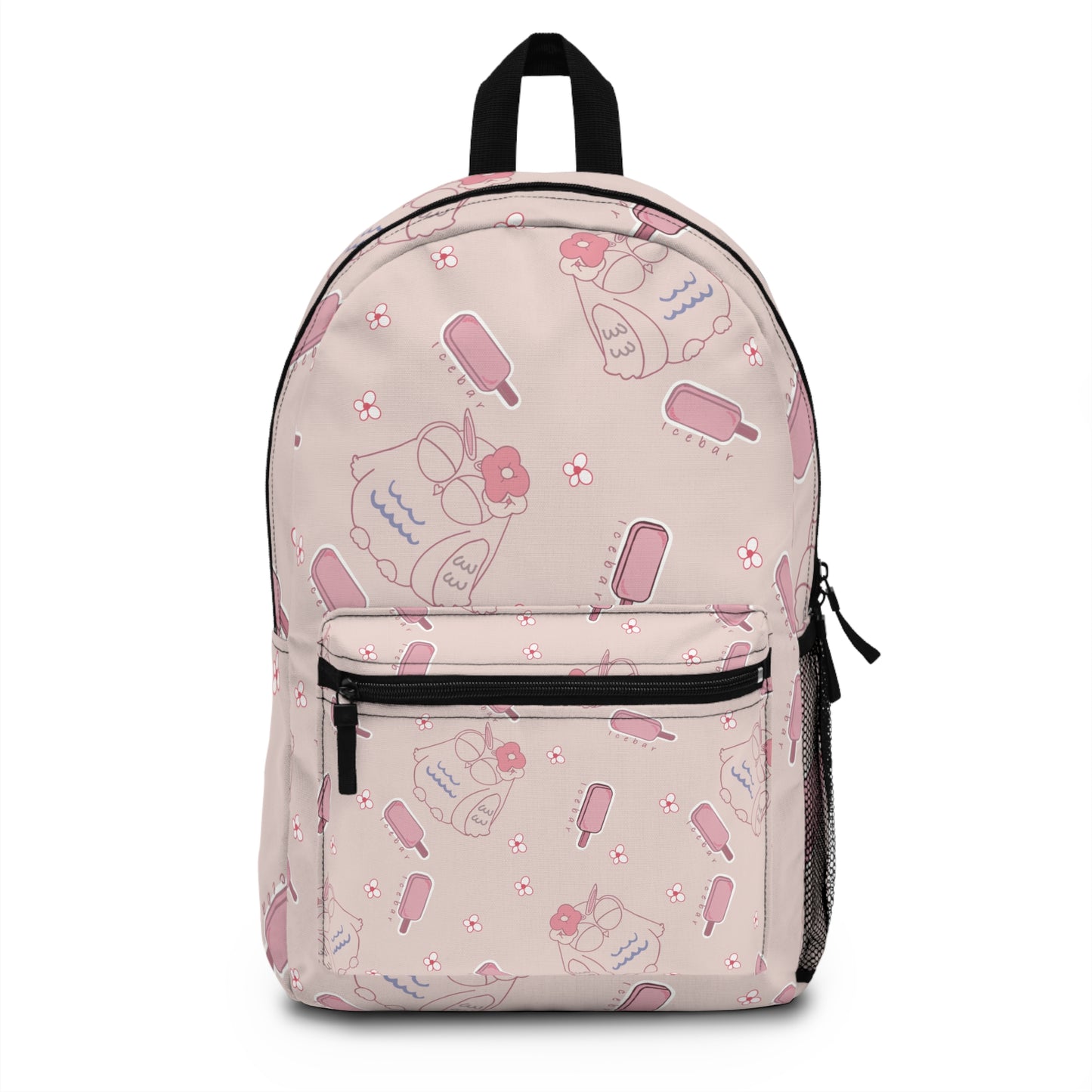Cute Summer Backpack, Floral Tote, Travel Bag, Kids School Backpack, Picnic Daypack, Spring Accessory