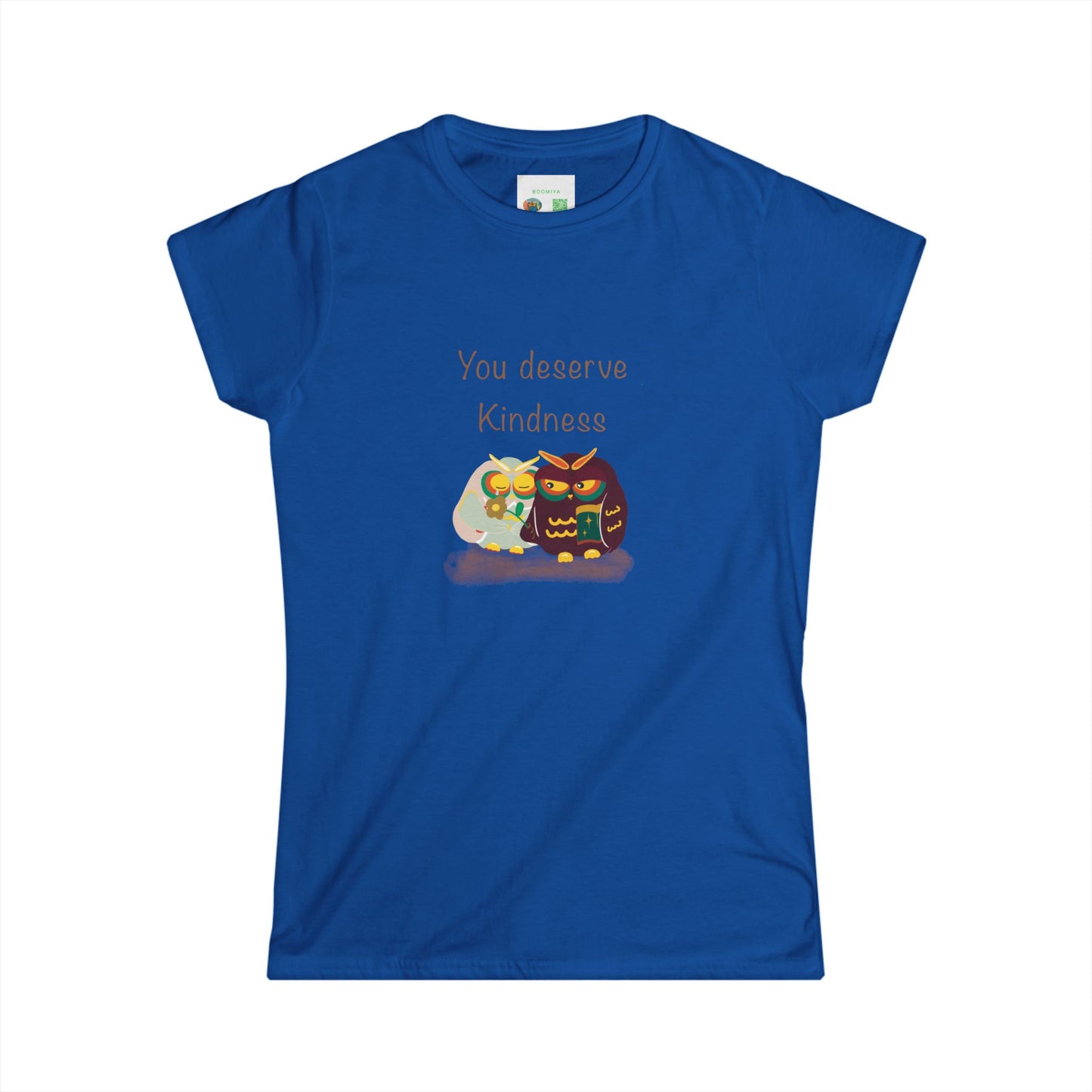 Empowering Kindness Tee - Women's Softstyle T-Shirt, Inspirational Gift, Self-Care Reminder, Casual Outfit, Everyday Wear