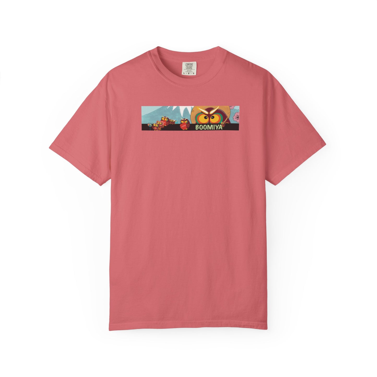 Boomiya Unisex Garment-Dyed T-shirt - Fun & Playful Graphic Tee
