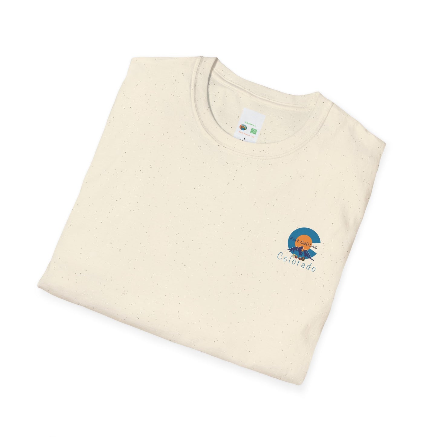 Fort Collins Colorado Unisex T-Shirt | Softstyle Tee for Travel Lovers, Adventure Seekers, and Summer Days, Gift for Nature Enthusiasts