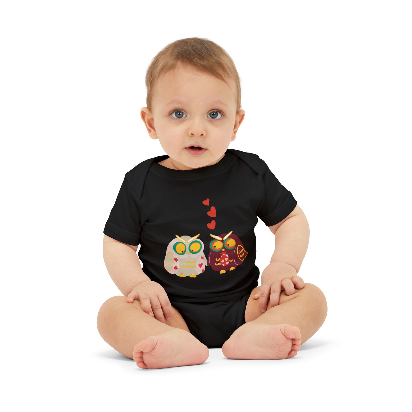 Adorable Owl Love Infant Jersey One Piece - Cute Baby Bodysuit for Baby Showers & Valentine's Day