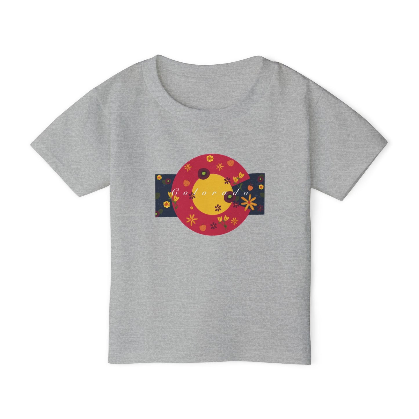 Whimsical Floral Toddler T-shirt, Cute Kids Tee, Spring Apparel, Birthday Gift, Little Ones, Playful Style