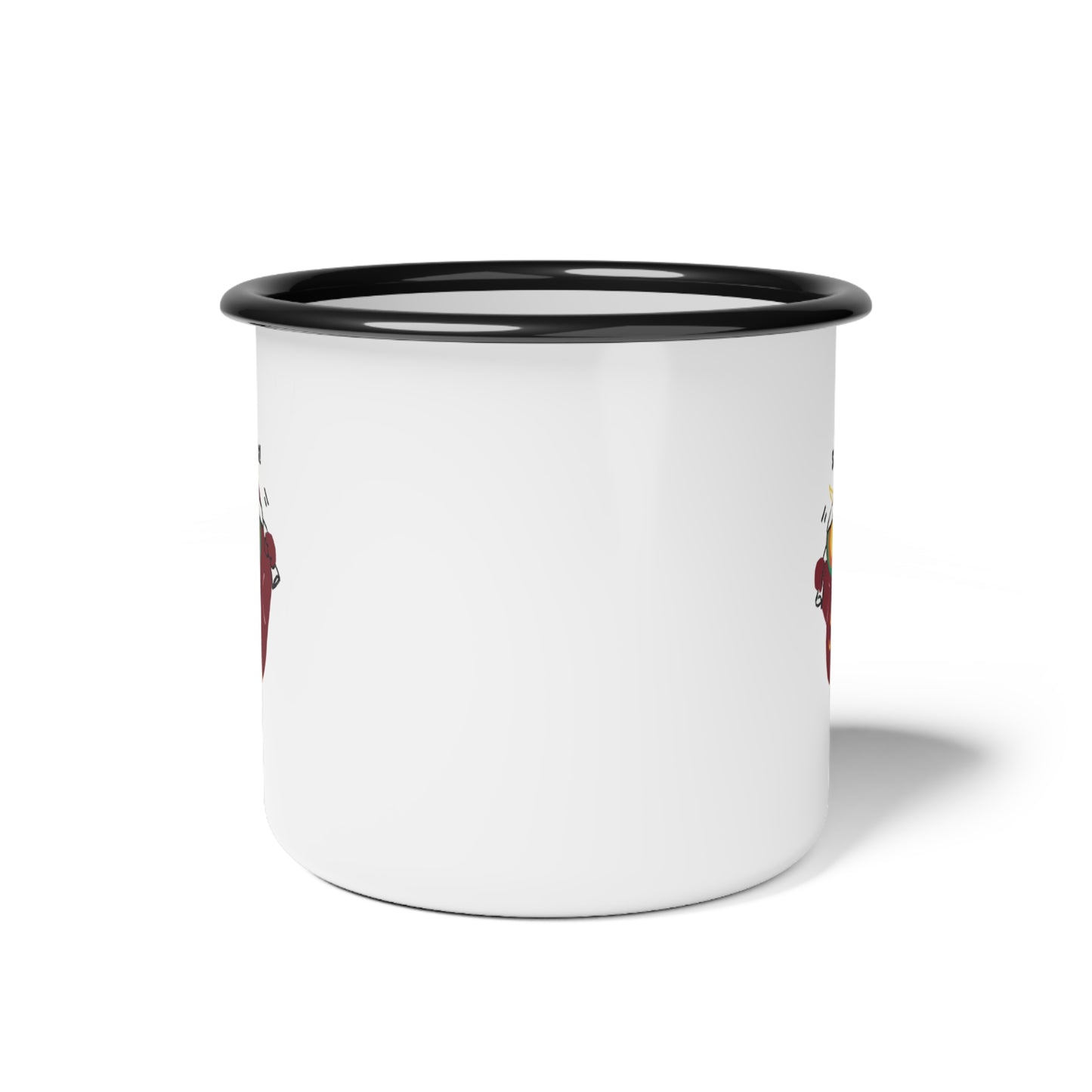 Study Beast Enamel Camp Cup, Motivational Mug for Students, Cute Owl Coffee Cup, Fun Study Gift, Back to School Essentials