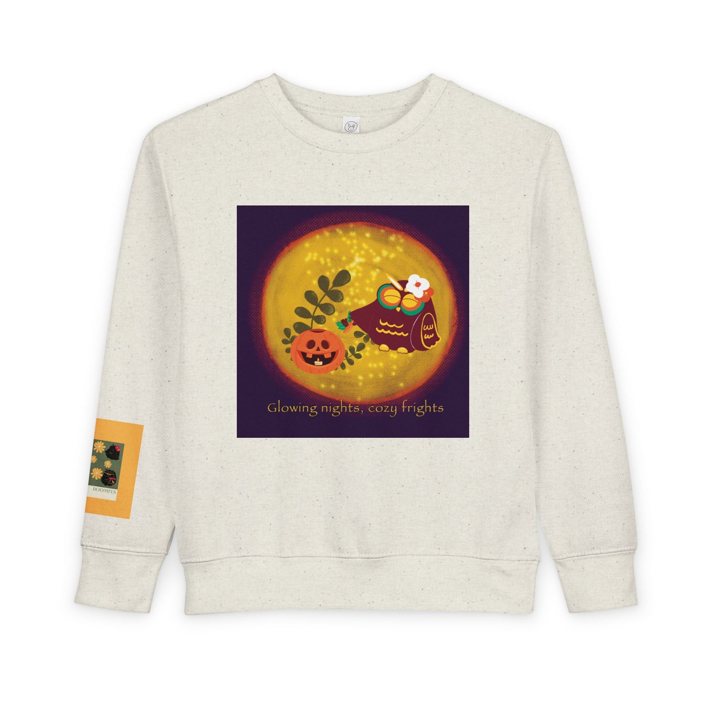 Cozy Halloween Toddler Sweatshirt, Adorable Kids Fall Fashion, Pumpkin Design, Perfect for Autumn Celebrations, Cute Gift Idea