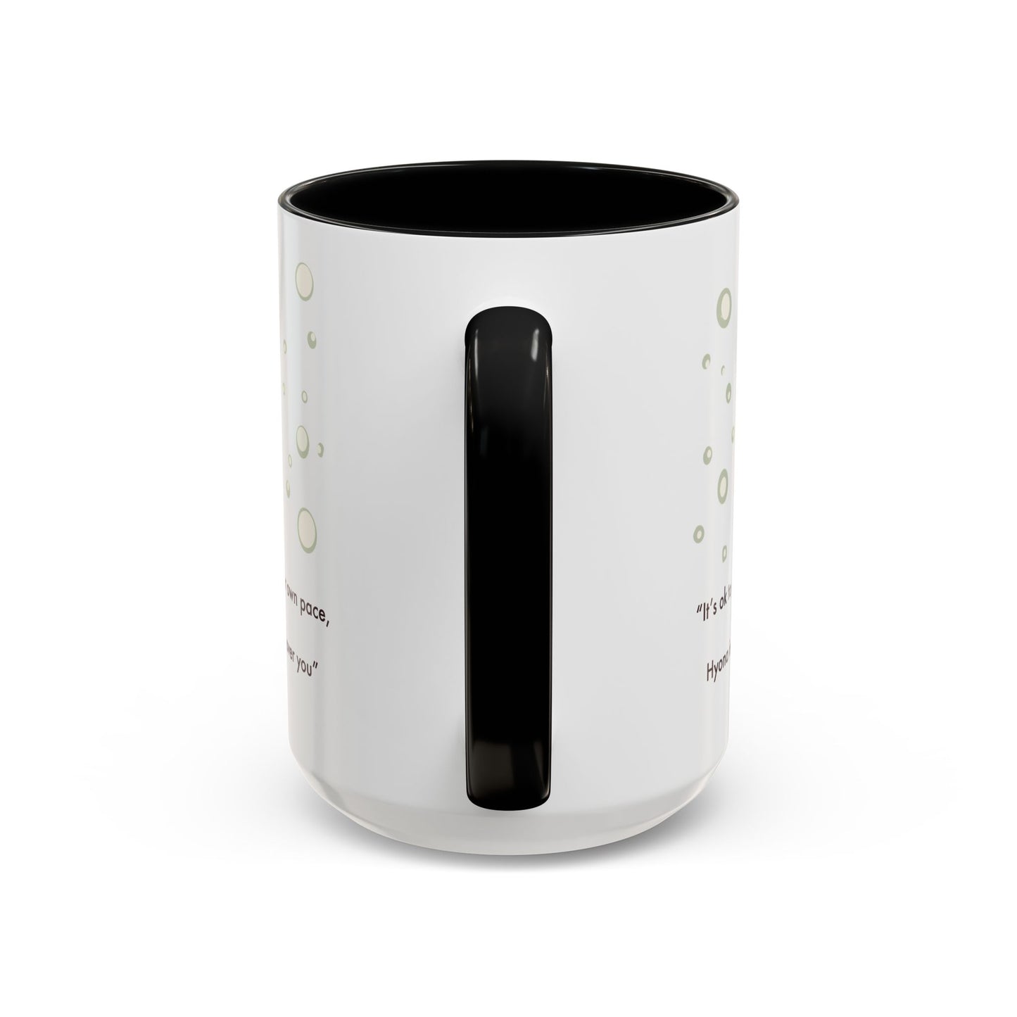 Inspirational Owl Coffee Mug - Relaxing Gift for Coffee Lovers, Motivational Drinkware, Cute Home Decor, Self-Care Reminder