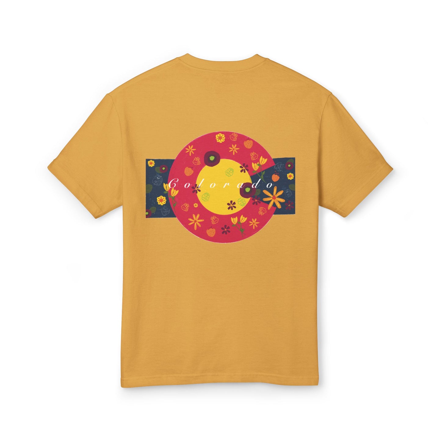 Colorful Floral Graphic Tee for Nature Lovers | Eco-Friendly Unisex T-Shirt | Summer Style, Gift for Friends, Eco-Conscious Fashion