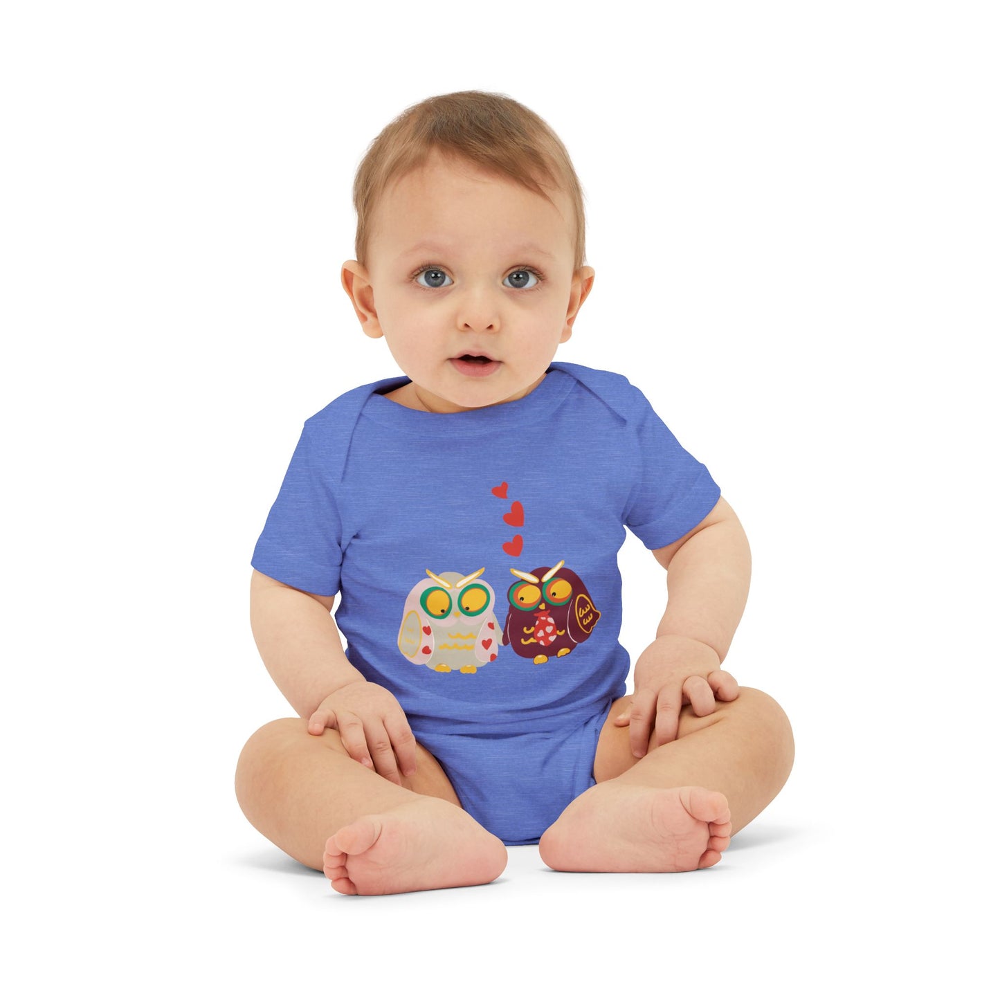 Adorable Owl Love Infant Jersey One Piece - Cute Baby Bodysuit for Baby Showers & Valentine's Day