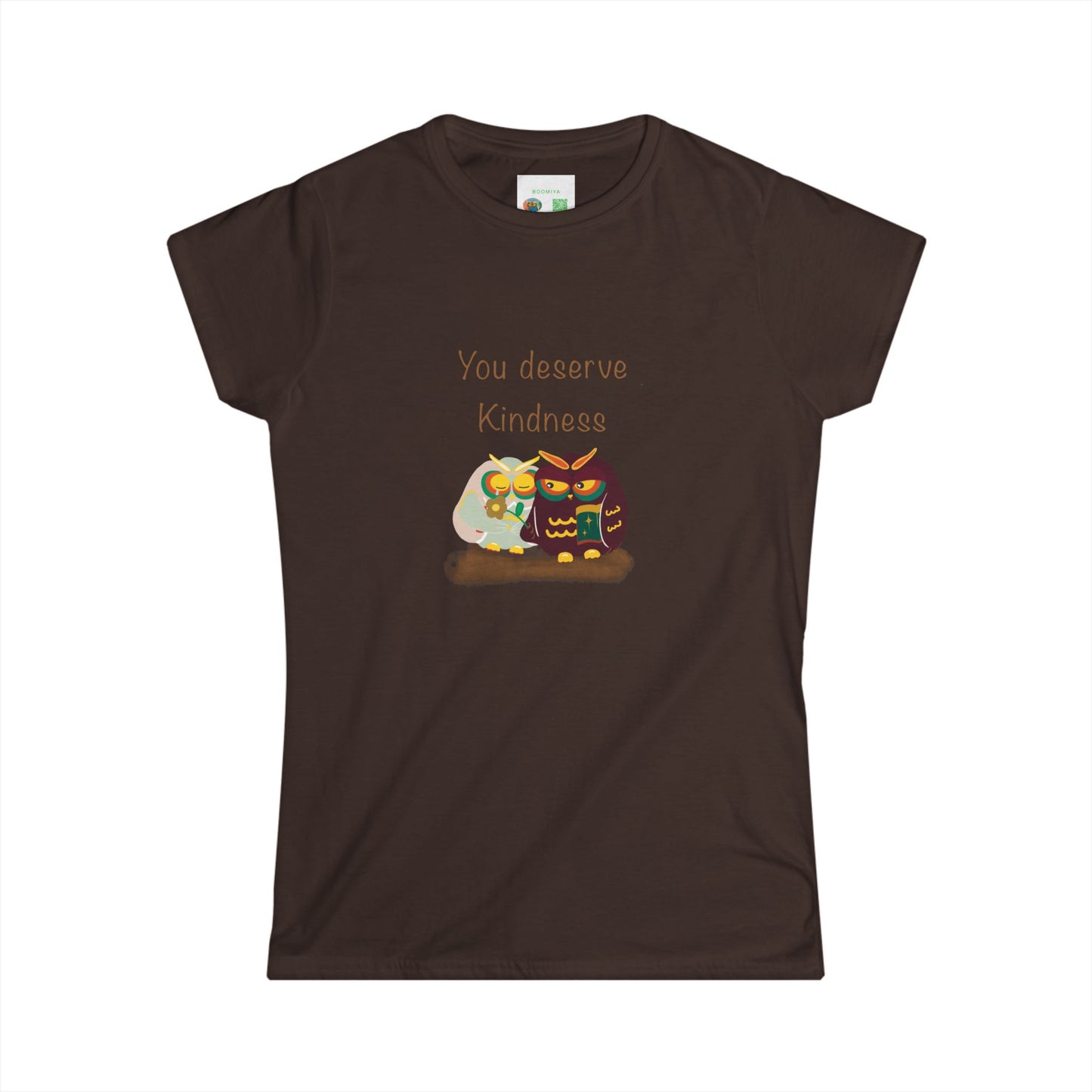 Empowering Kindness Tee - Women's Softstyle T-Shirt, Inspirational Gift, Self-Care Reminder, Casual Outfit, Everyday Wear