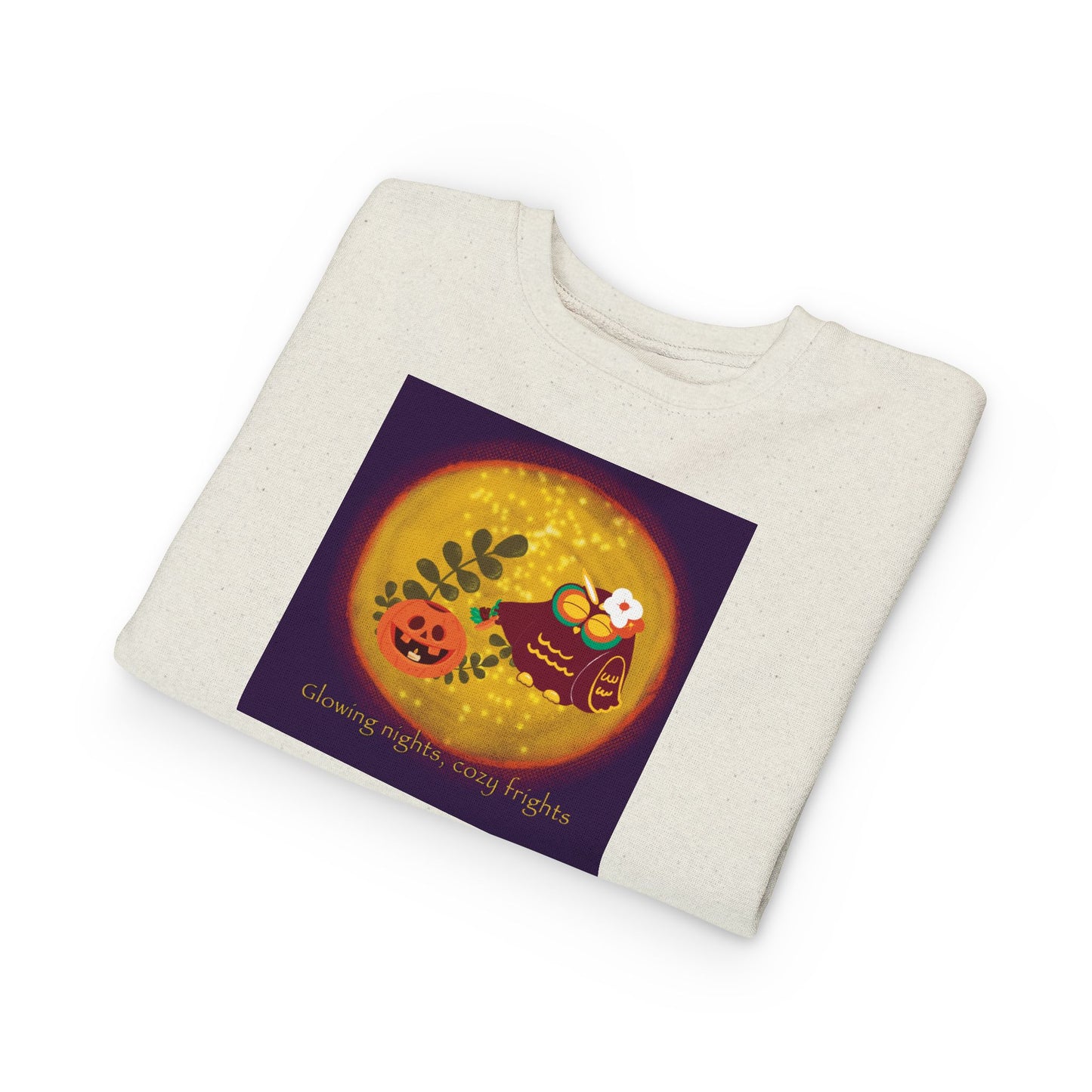 Cozy Halloween Toddler Sweatshirt, Adorable Kids Fall Fashion, Pumpkin Design, Perfect for Autumn Celebrations, Cute Gift Idea