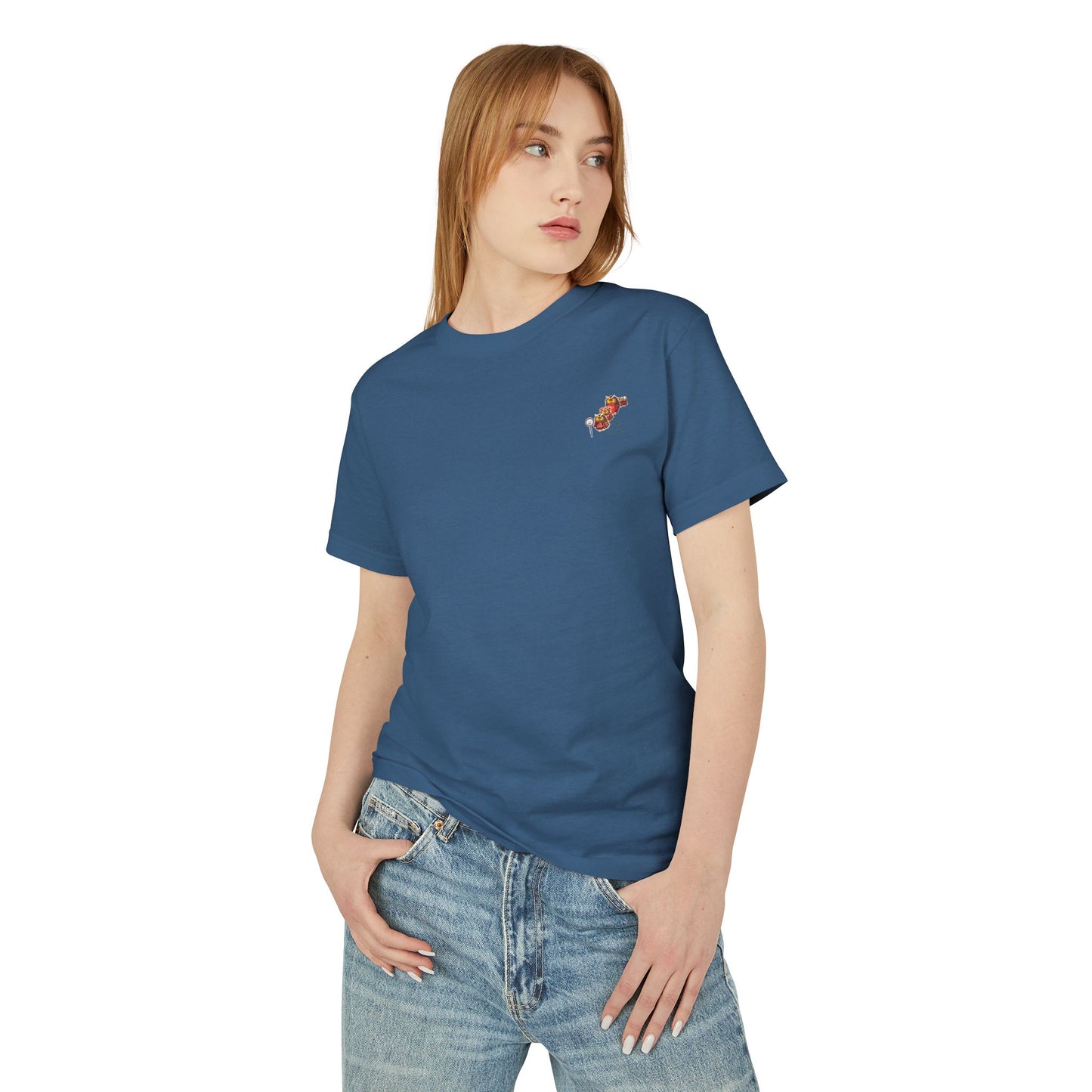 Fort Collins T-Shirt - Unisex Heavyweight Cotton Tee Featuring Colorado Design