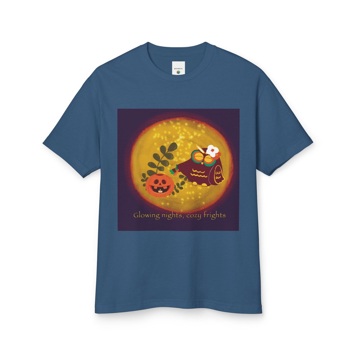 Spooky Night Vibes Tee | Unisex Halloween T-Shirt, Cozy Cotton Shirt, Fall Fashion, Pumpkin Lovers Gift, Ghost Print Top