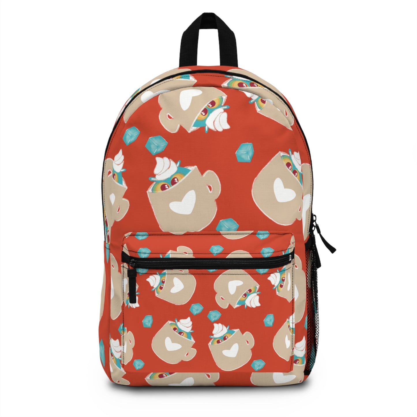 Cute Bear Pattern Backpack, Stylish School Bag, Fun Tote for Kids, Adorable Travel Backpack, Gift for Dog Lovers, Cartoon School Supplies