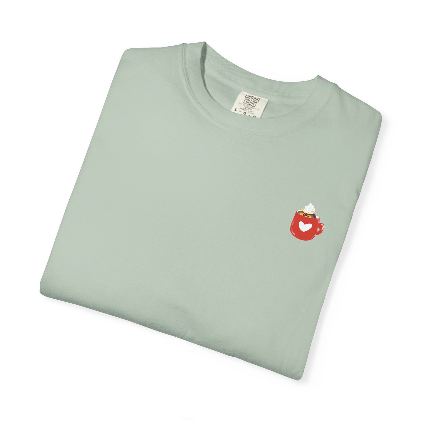 Playful Heart Unisex Garment-Dyed T-Shirt