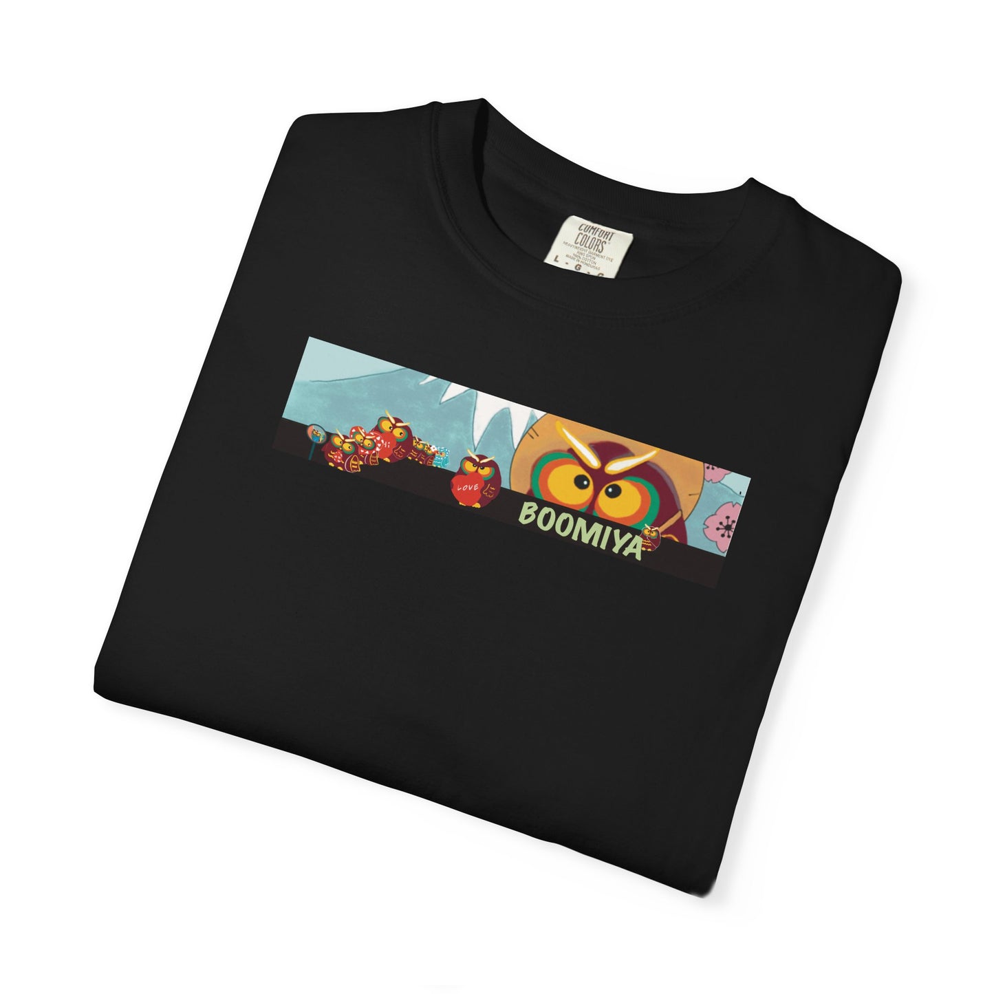 Boomiya Unisex Garment-Dyed T-shirt - Fun & Playful Graphic Tee